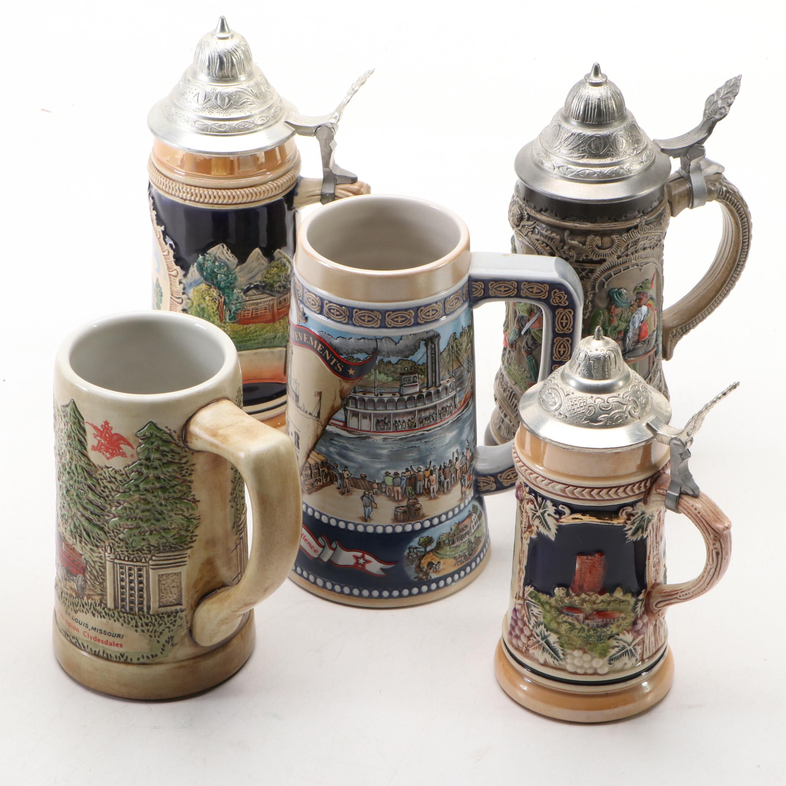 Thewalt with Gerz and Other Steins