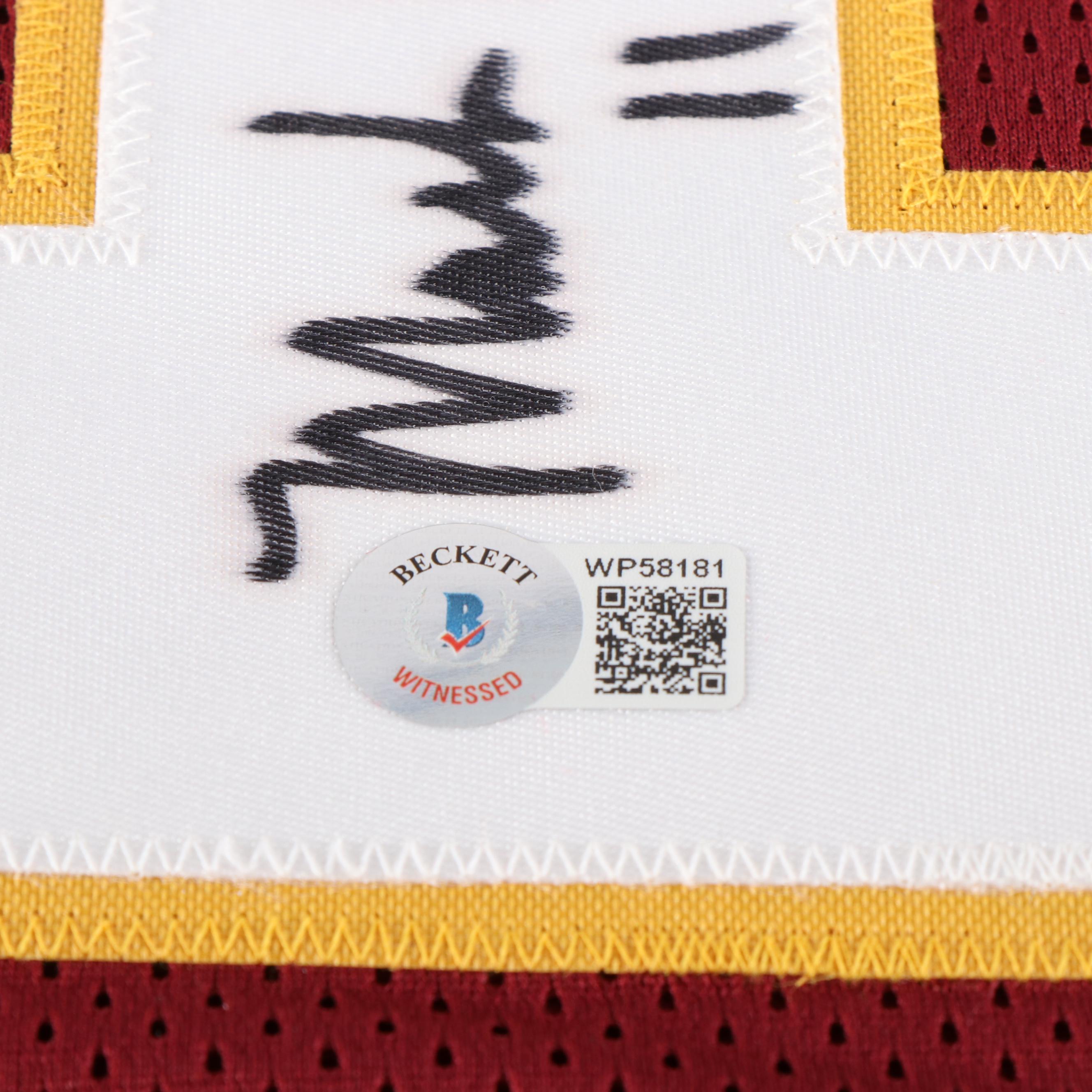 Mark Rypien Signed “SB XXVI MVP” Washington Redskins Football Jersey, Beckett