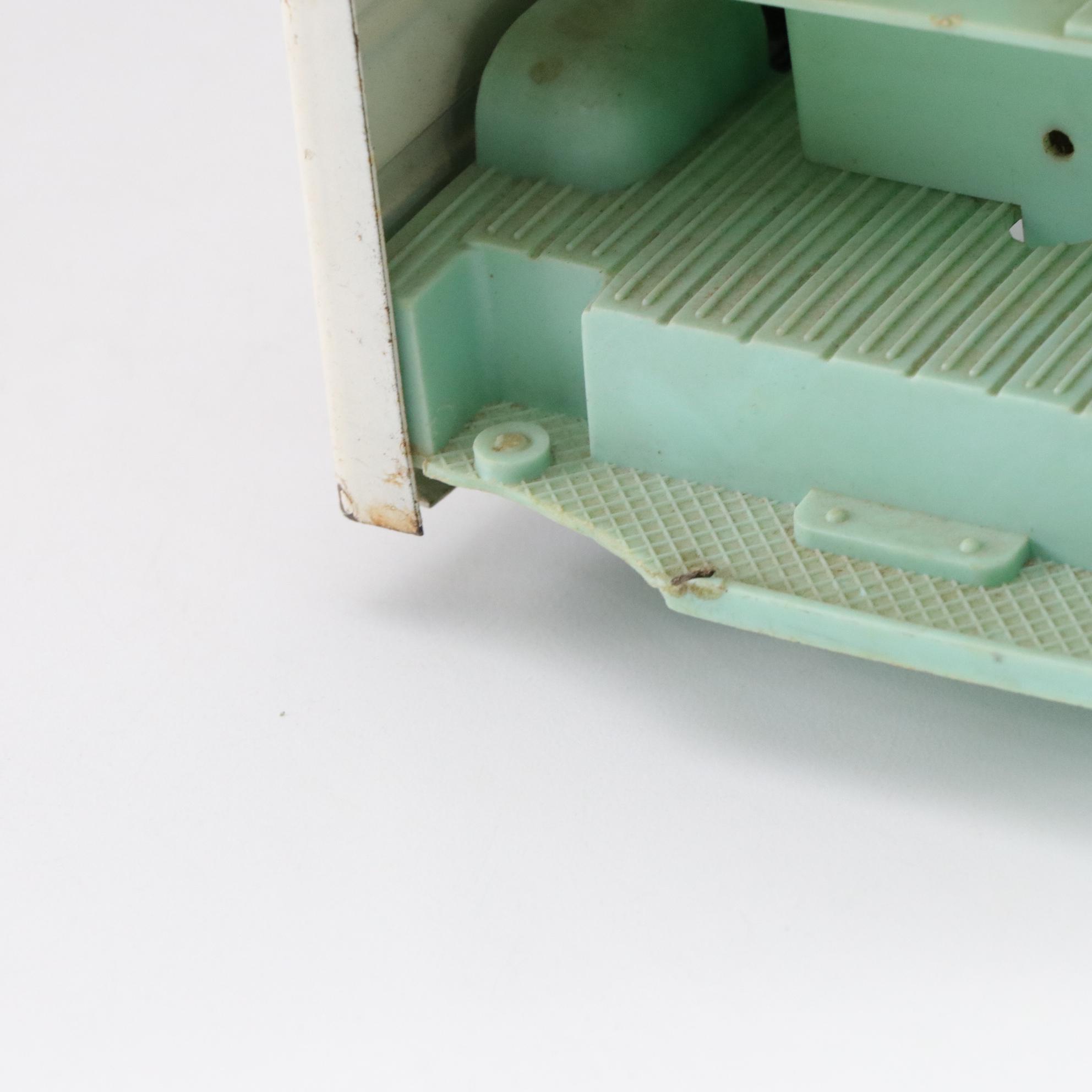 Pressed Metal Tow Truck, Ice Cream Van & Other Toy Trucks