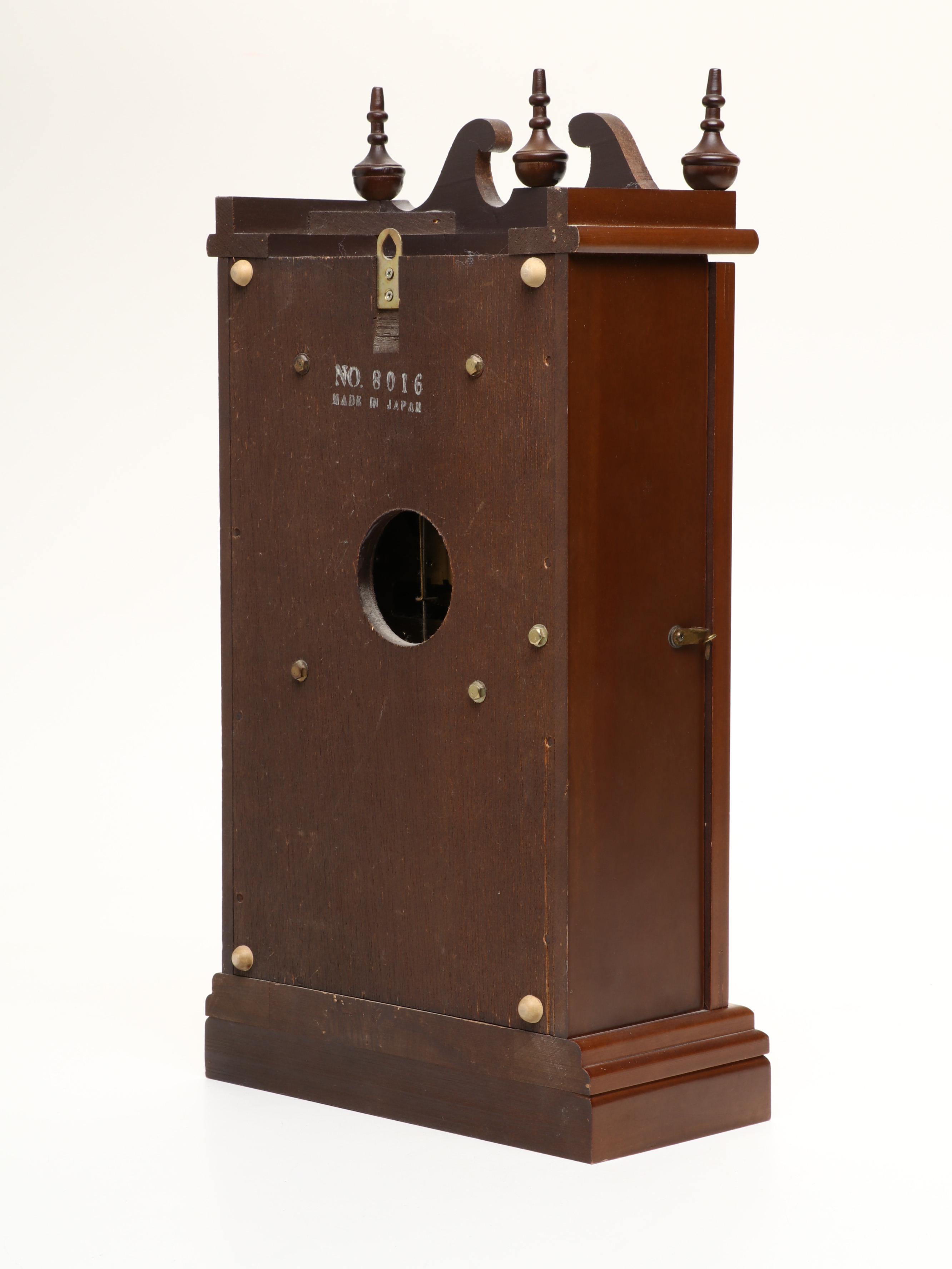 Linden Wooden 31 Day Wall Clock