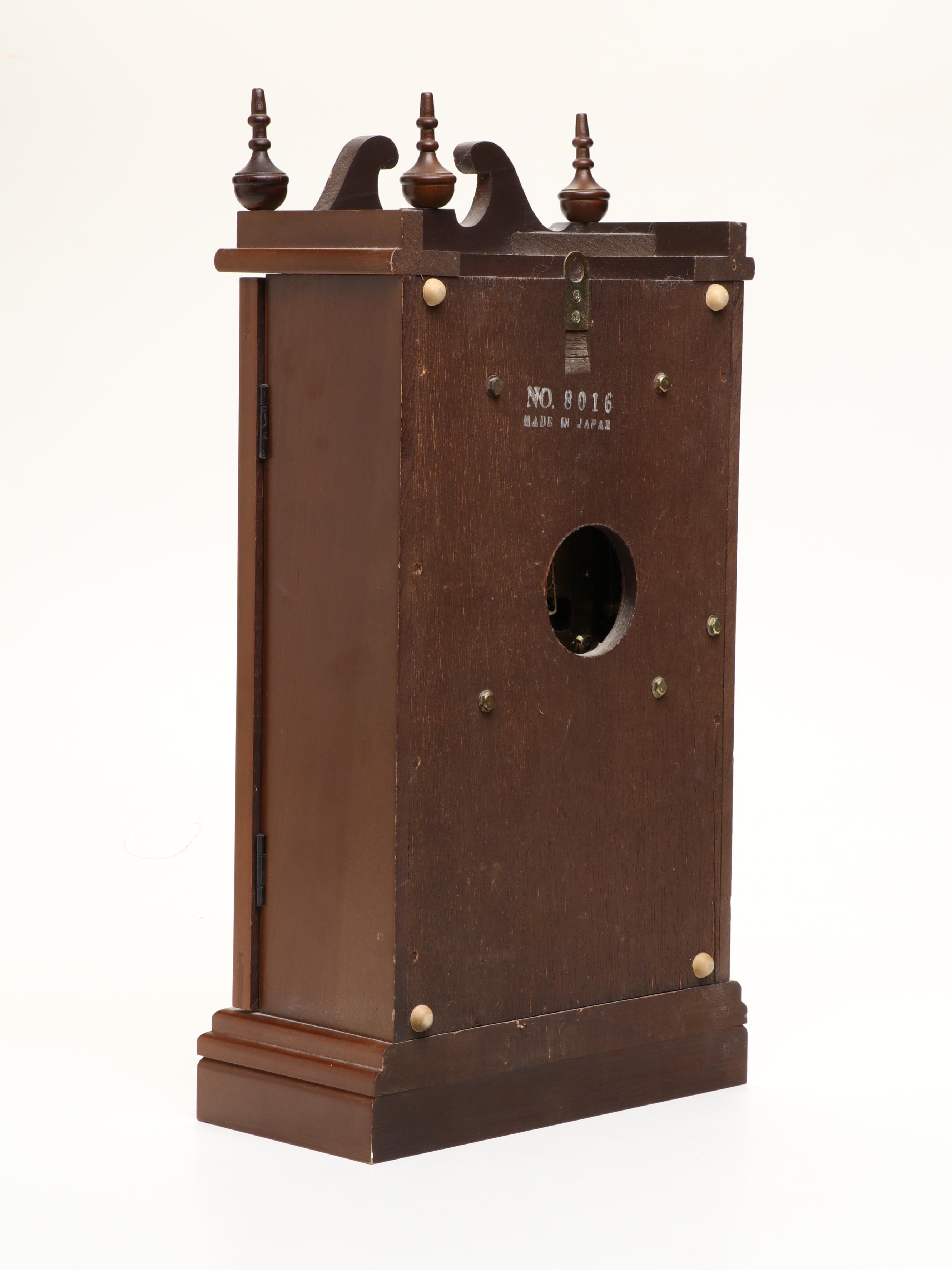 Linden Wooden 31 Day Wall Clock