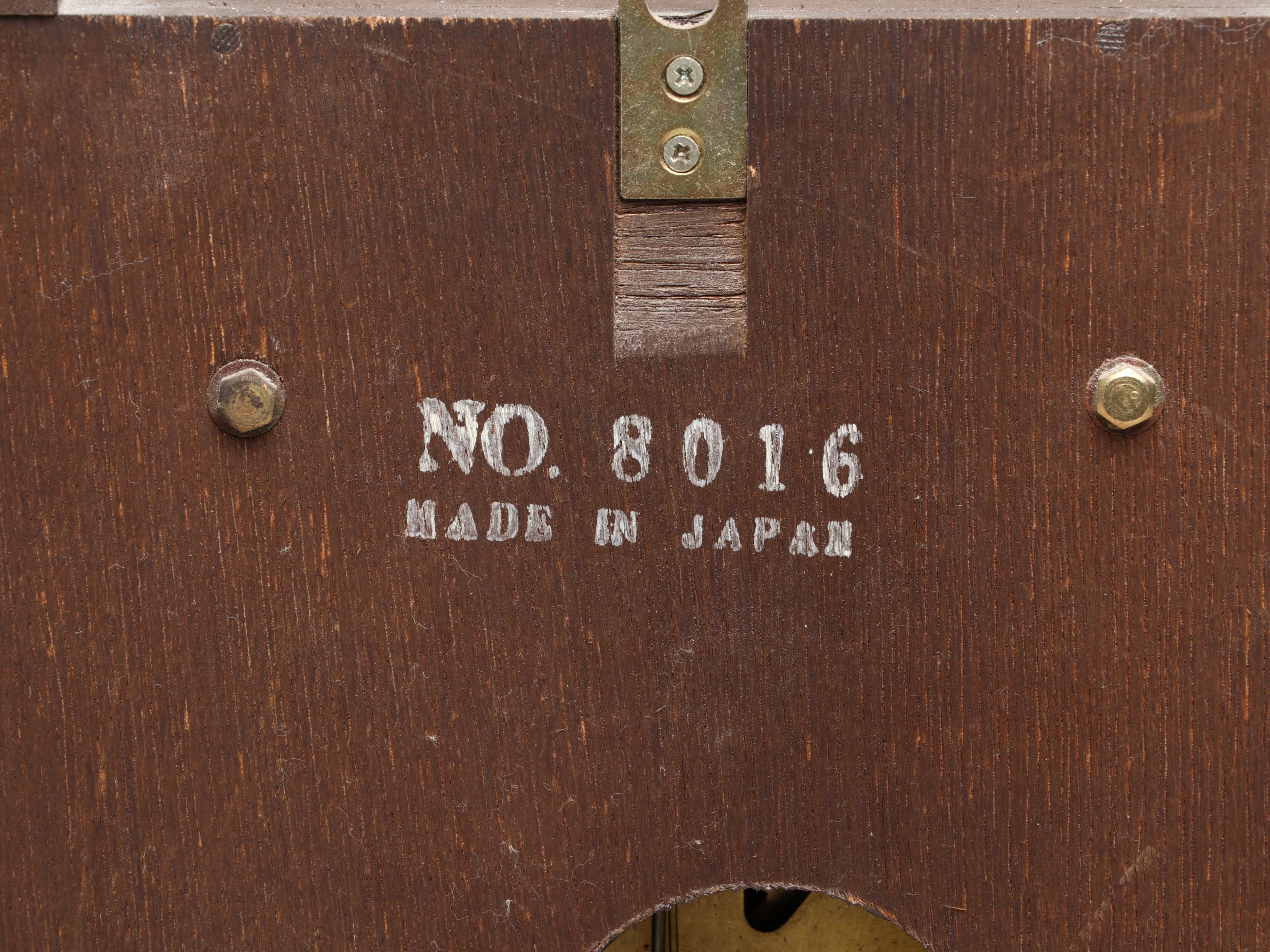 Linden Wooden 31 Day Wall Clock