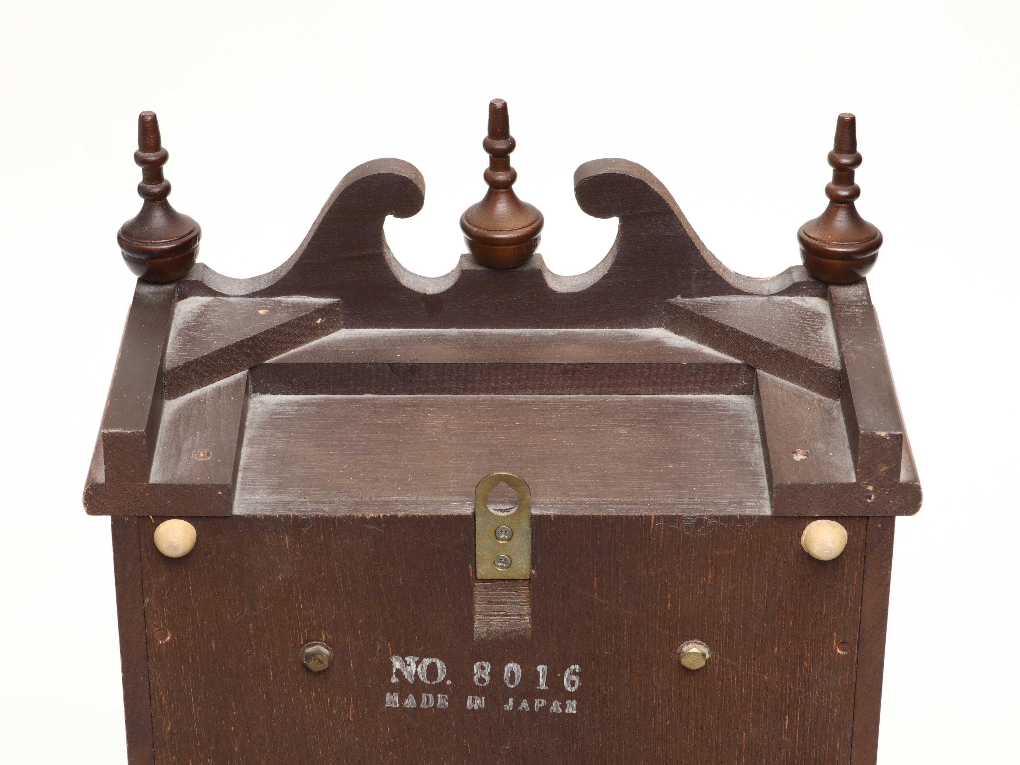 Linden Wooden 31 Day Wall Clock