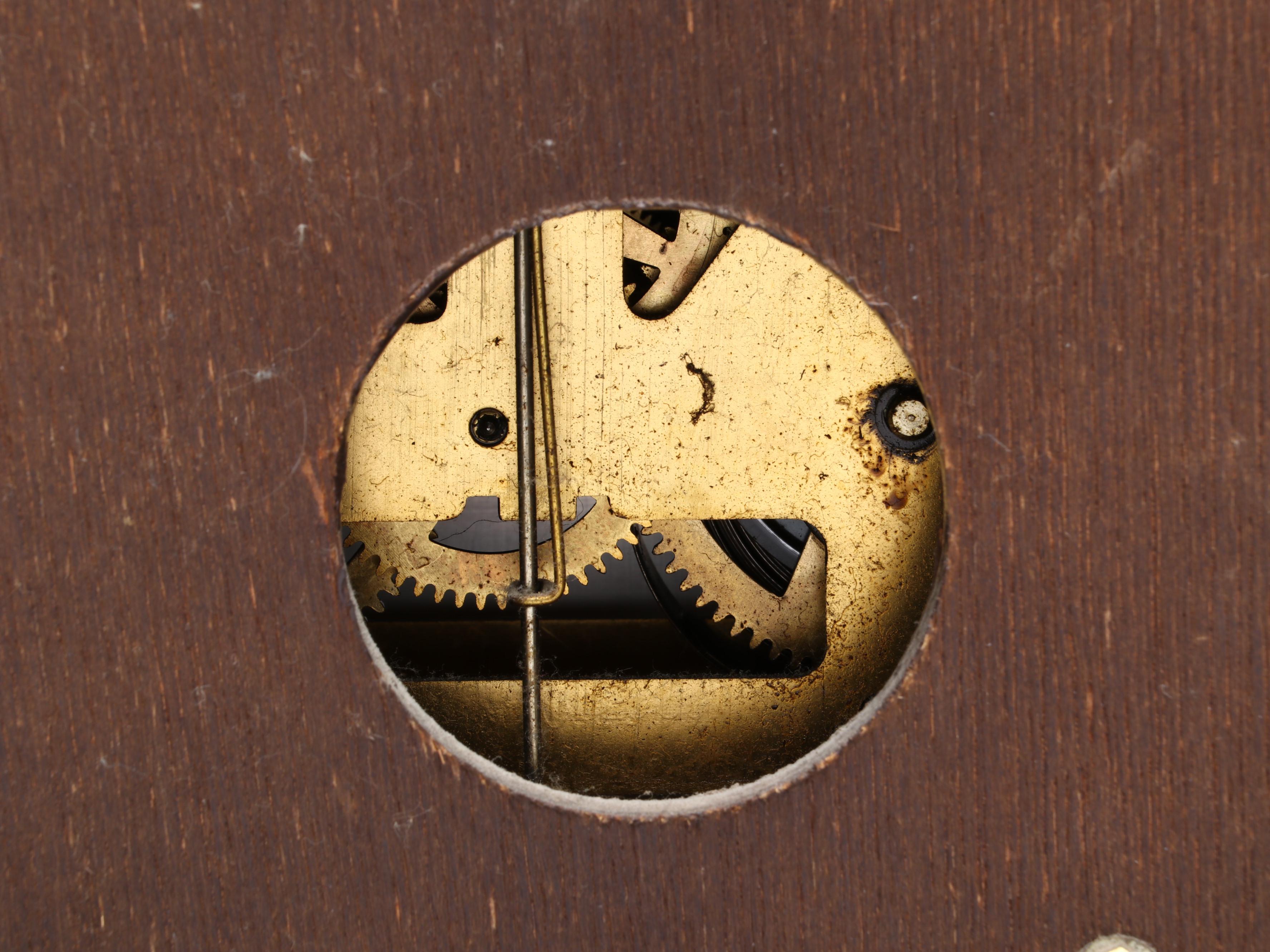 Linden Wooden 31 Day Wall Clock