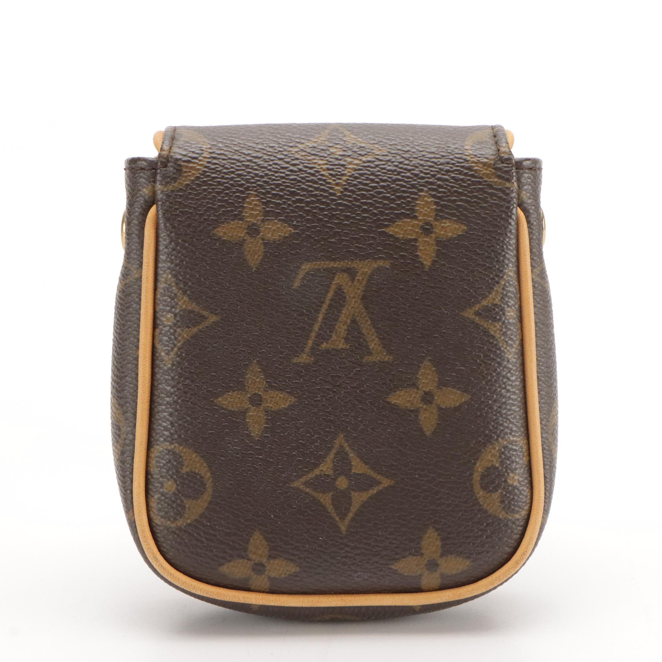 Louis Vuitton Pochette Cancun Bag in Monogram Canvas and Vachetta Leather