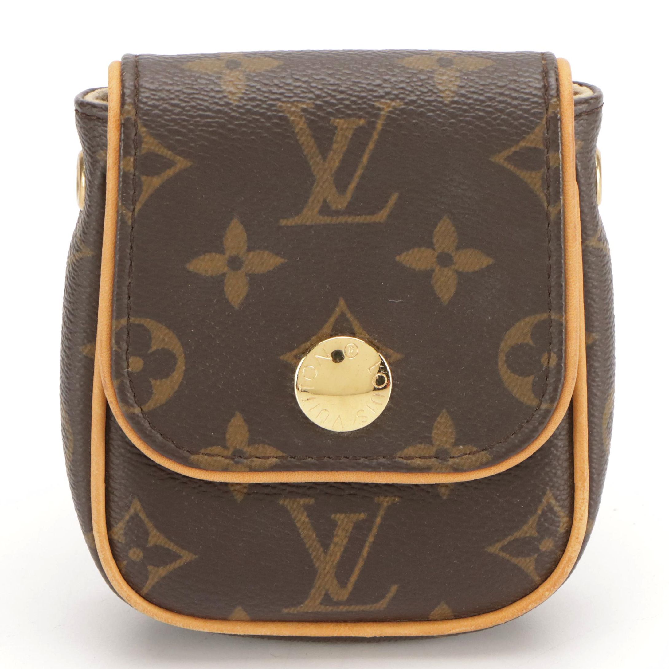 Louis Vuitton Pochette Cancun Bag in Monogram Canvas and Vachetta Leather