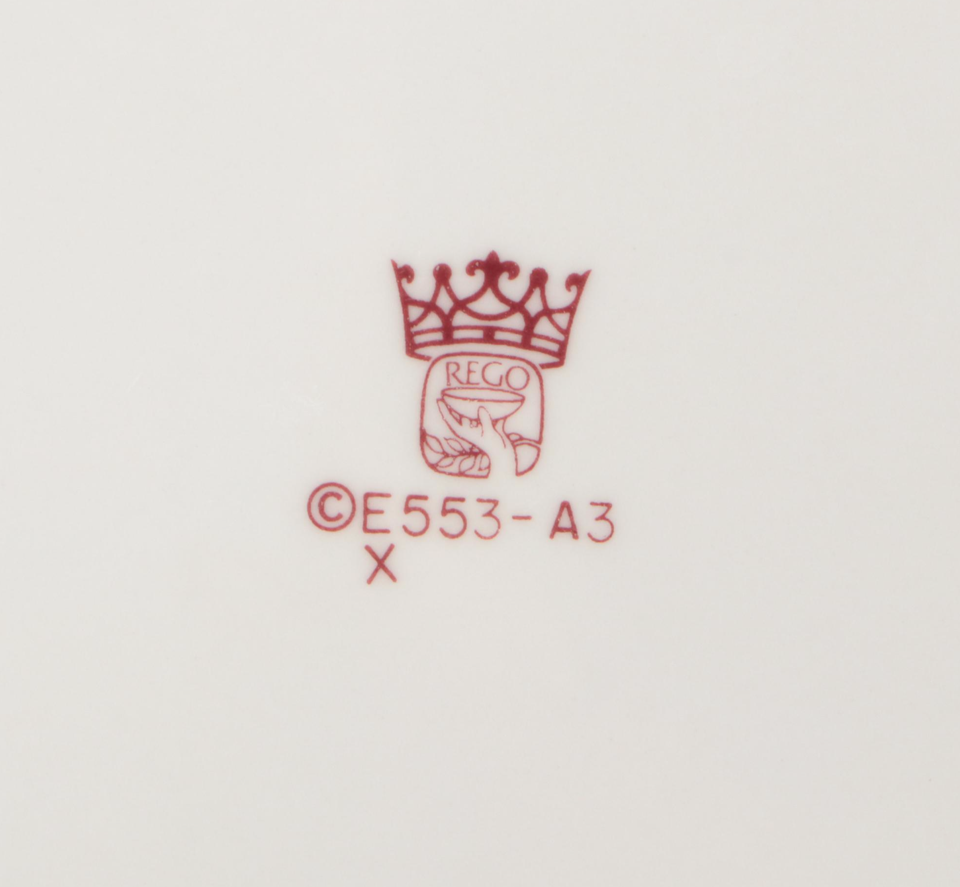 Rego Ceramic Dinnerware and Serving Pieces