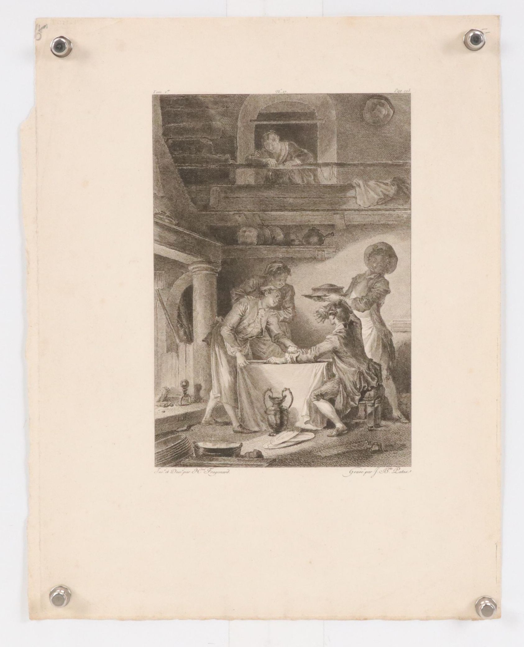 Pair of Intaglio Prints Including "Dante" After Raphael, 19th Century
