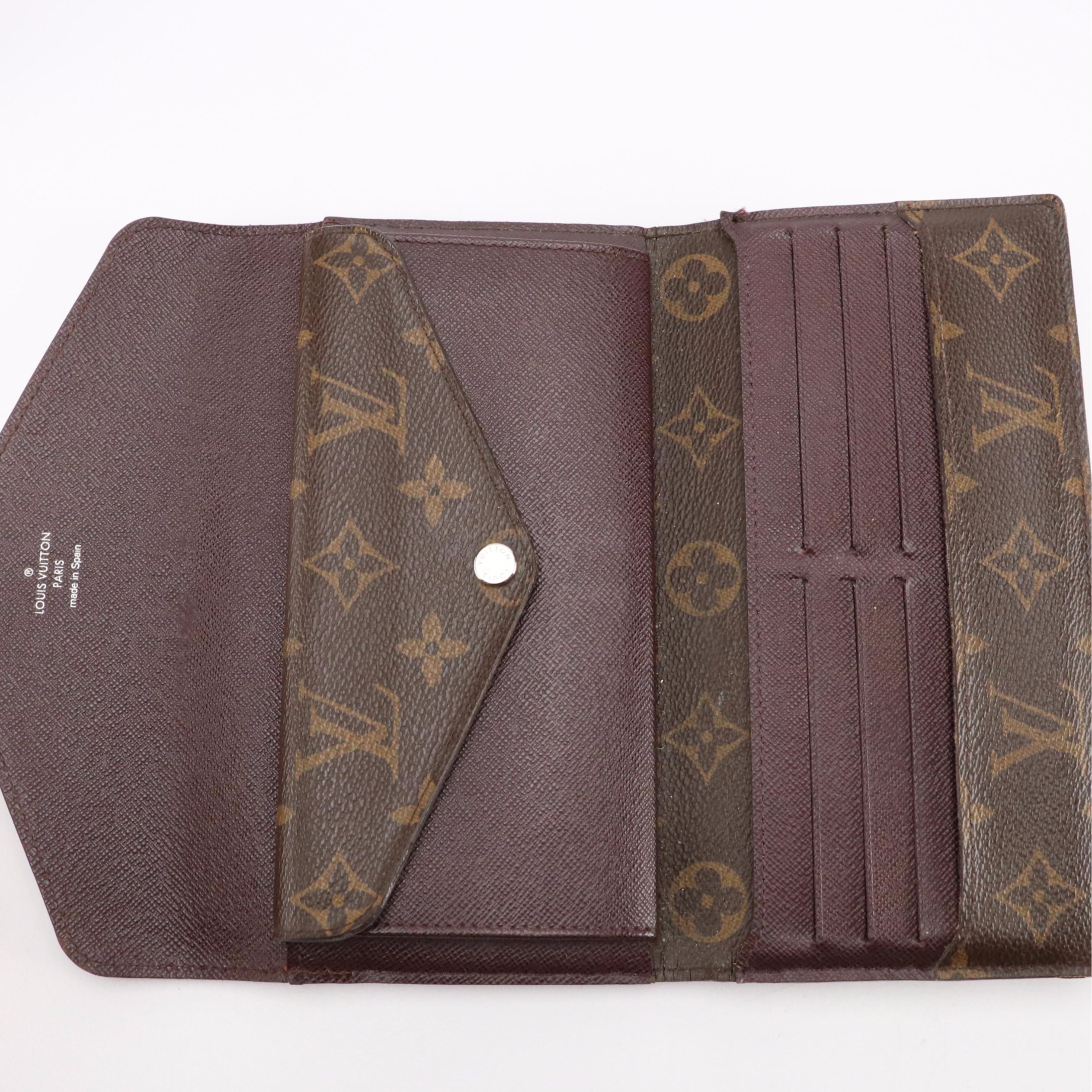 Louis Vuitton Marie-Lou Long Wallet in Epi Leather and Monogram Canvas