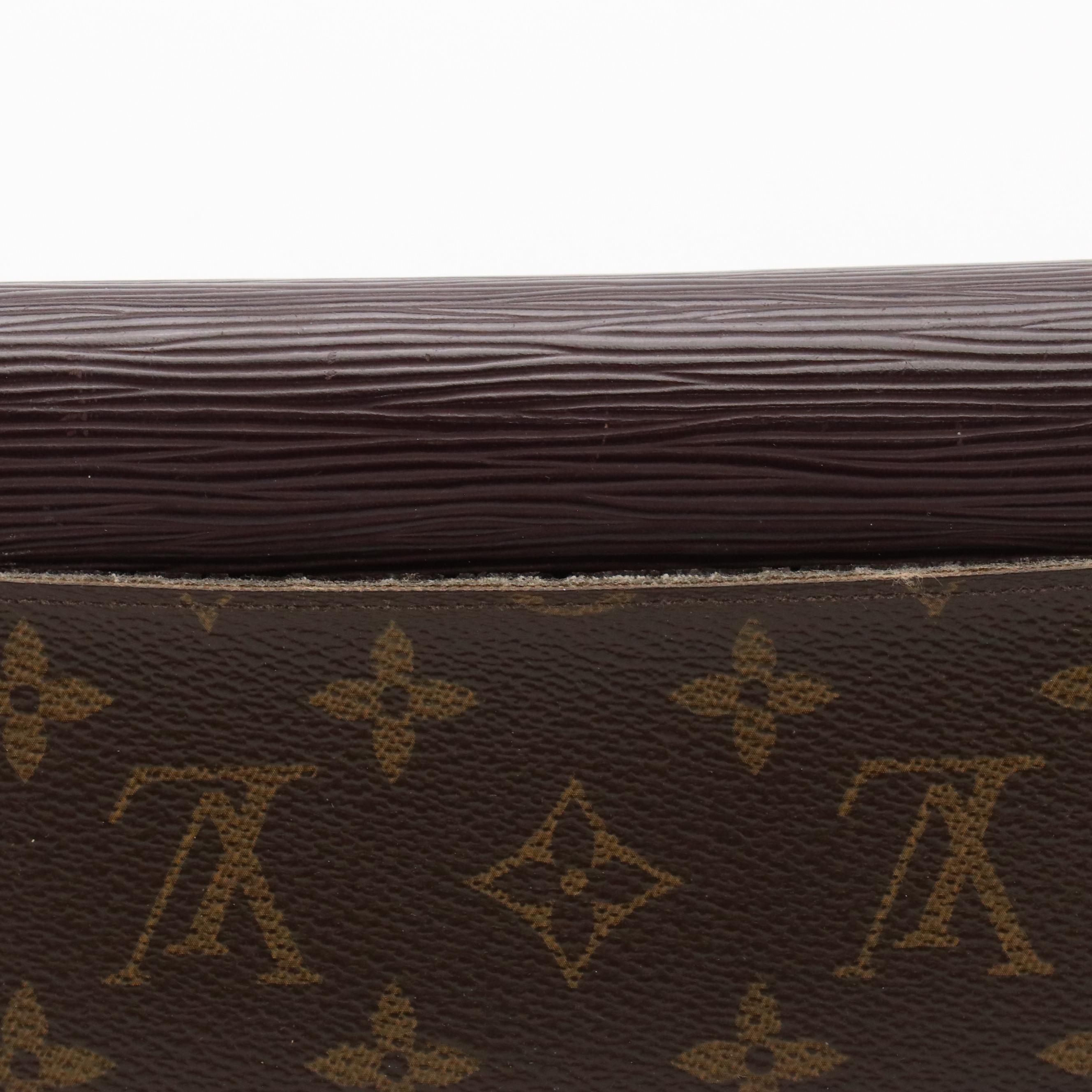Louis Vuitton Marie-Lou Long Wallet in Epi Leather and Monogram Canvas
