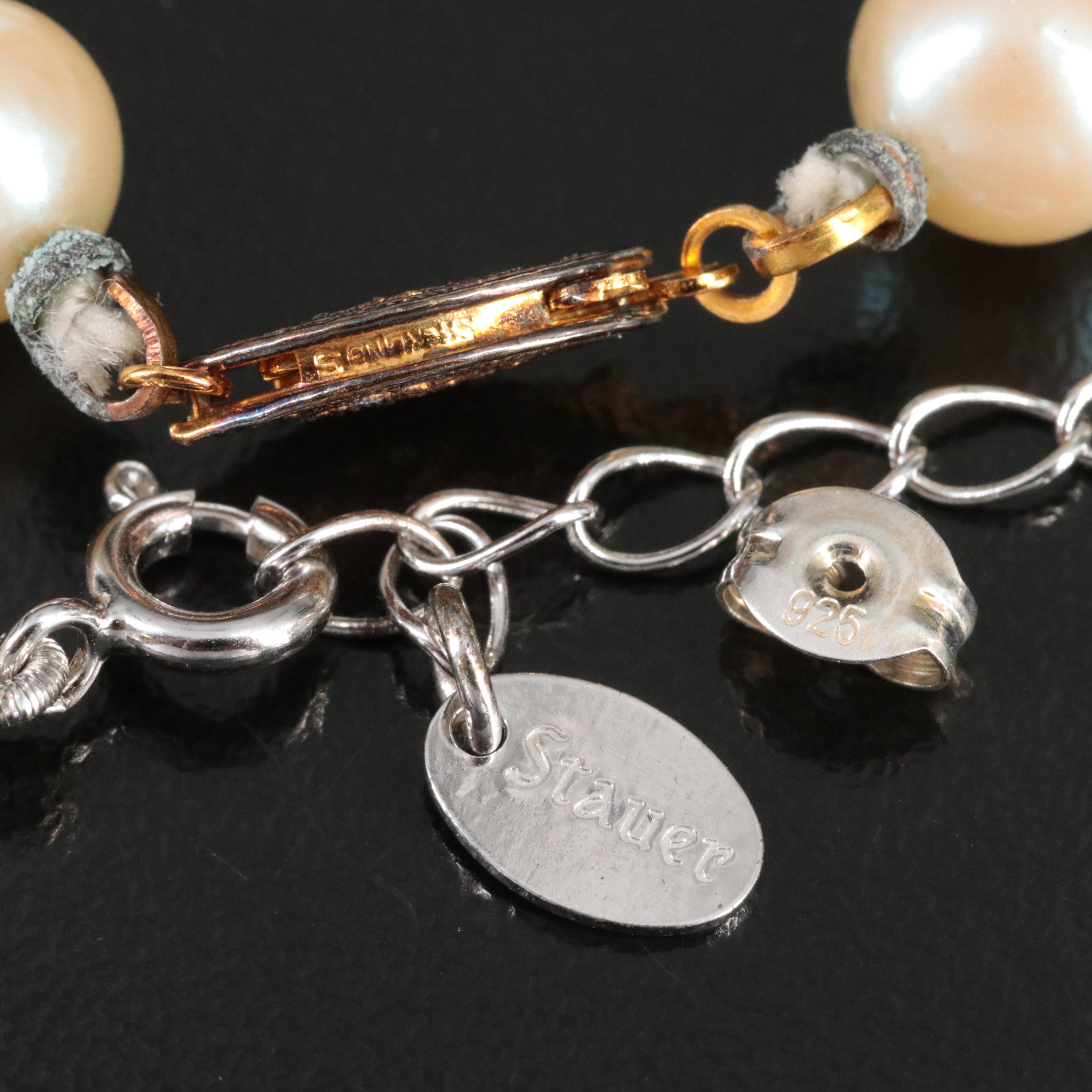 Collection of Pearl Necklaces and Earrings Featuring Honora Pearls