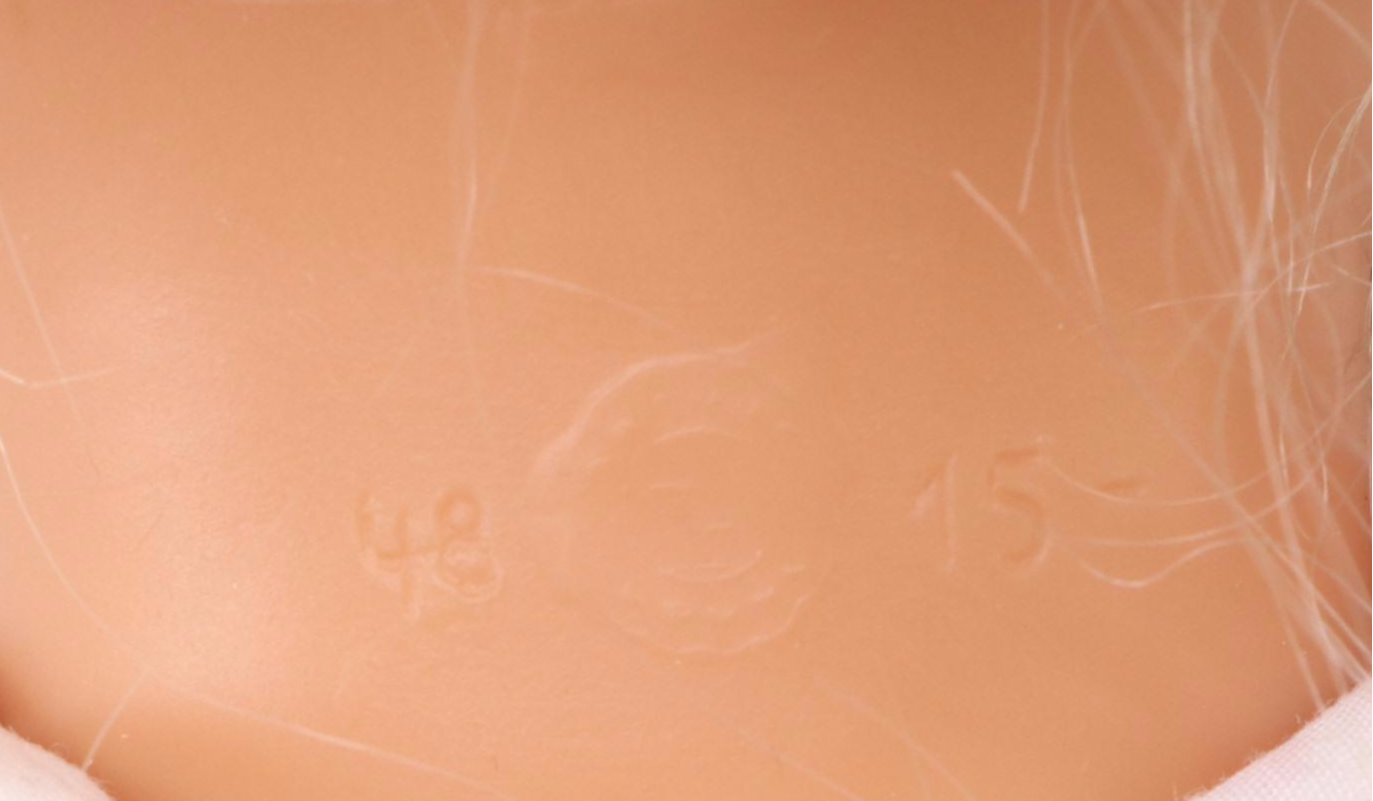 Rich by Nina Porcelain Doll with Balica Dolls and Other Baby Dolls, 1999