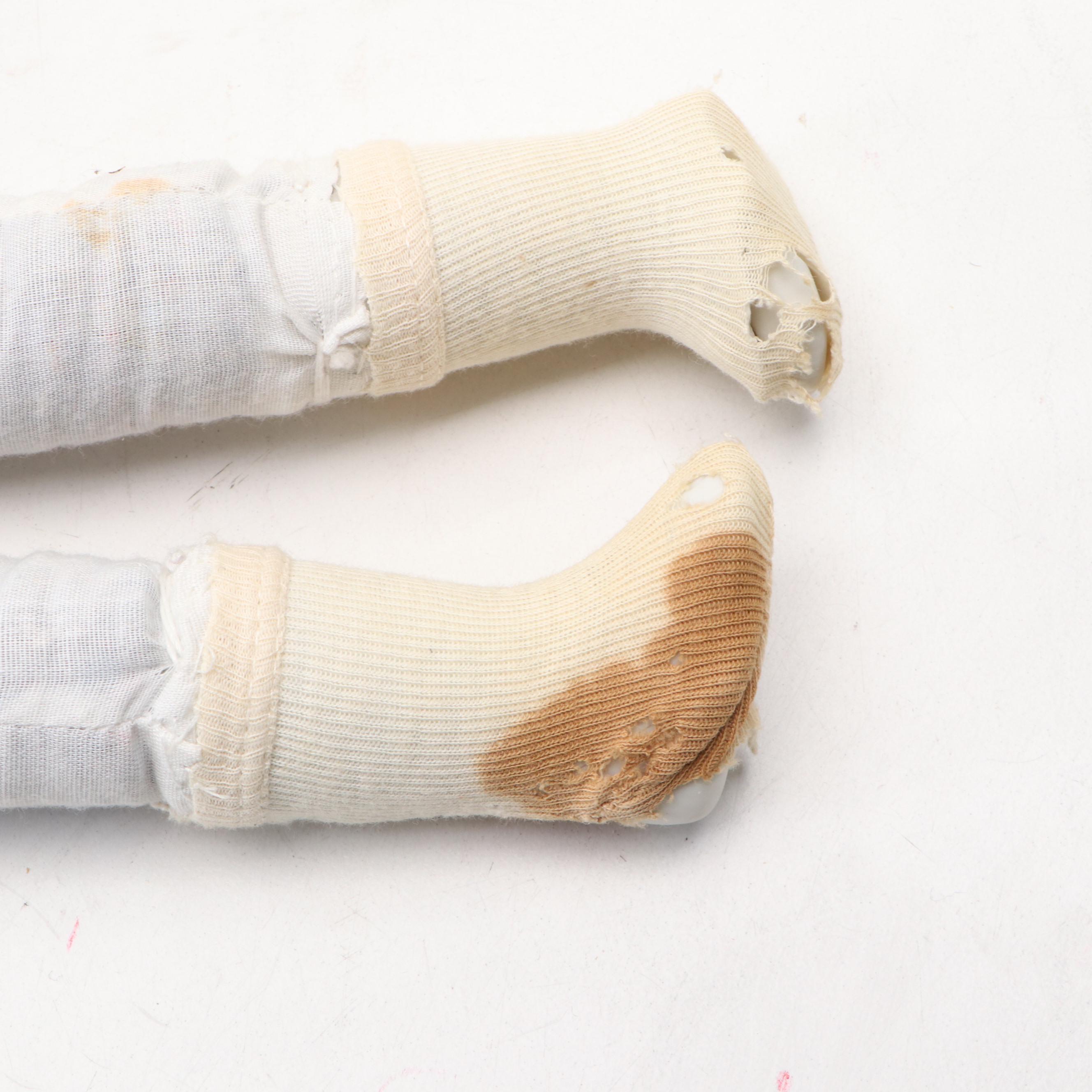 "Pierrot" Porcelain Clown Doll and Music Box