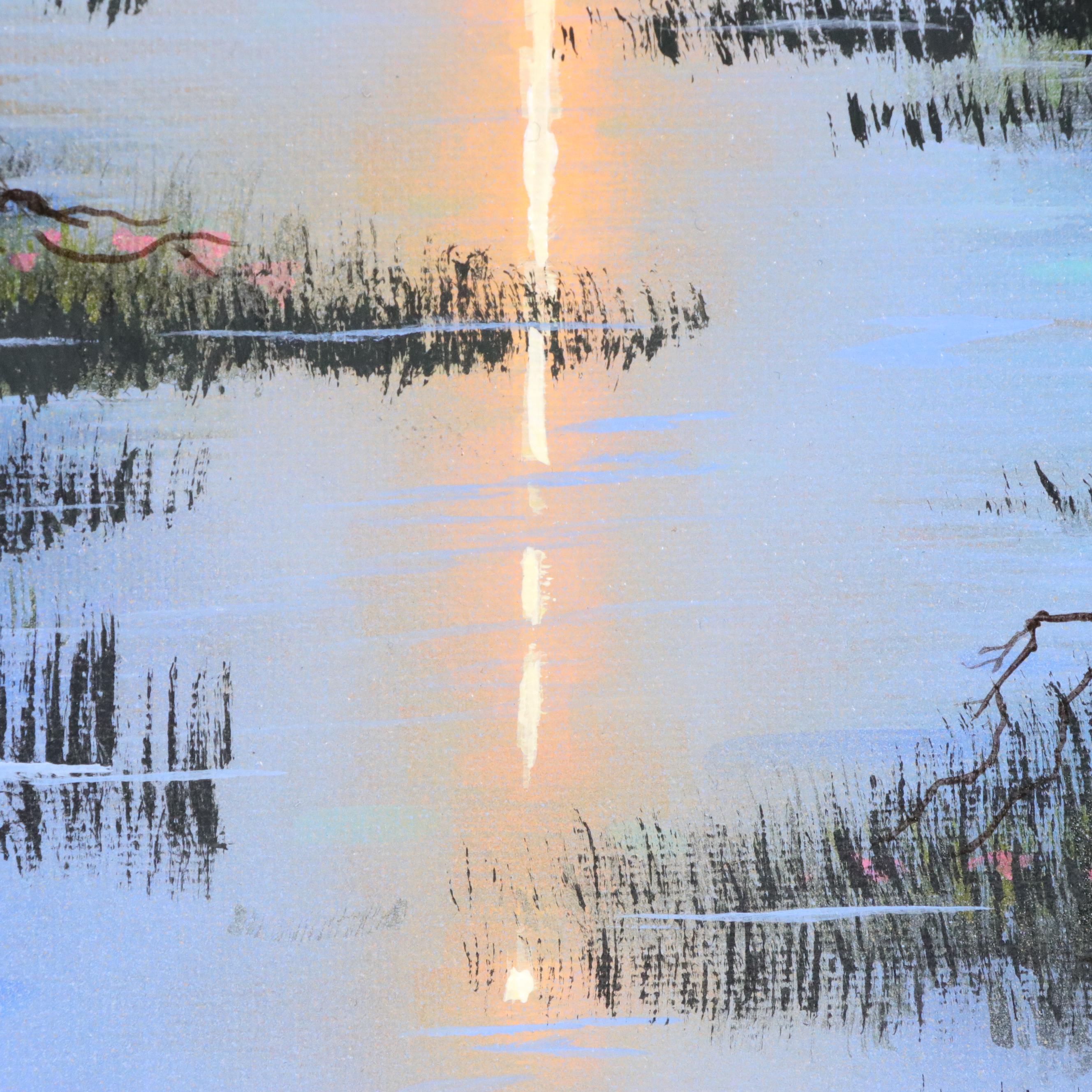 Douglas “Bumo” Johnpeer Landscape Oil Painting, 2025