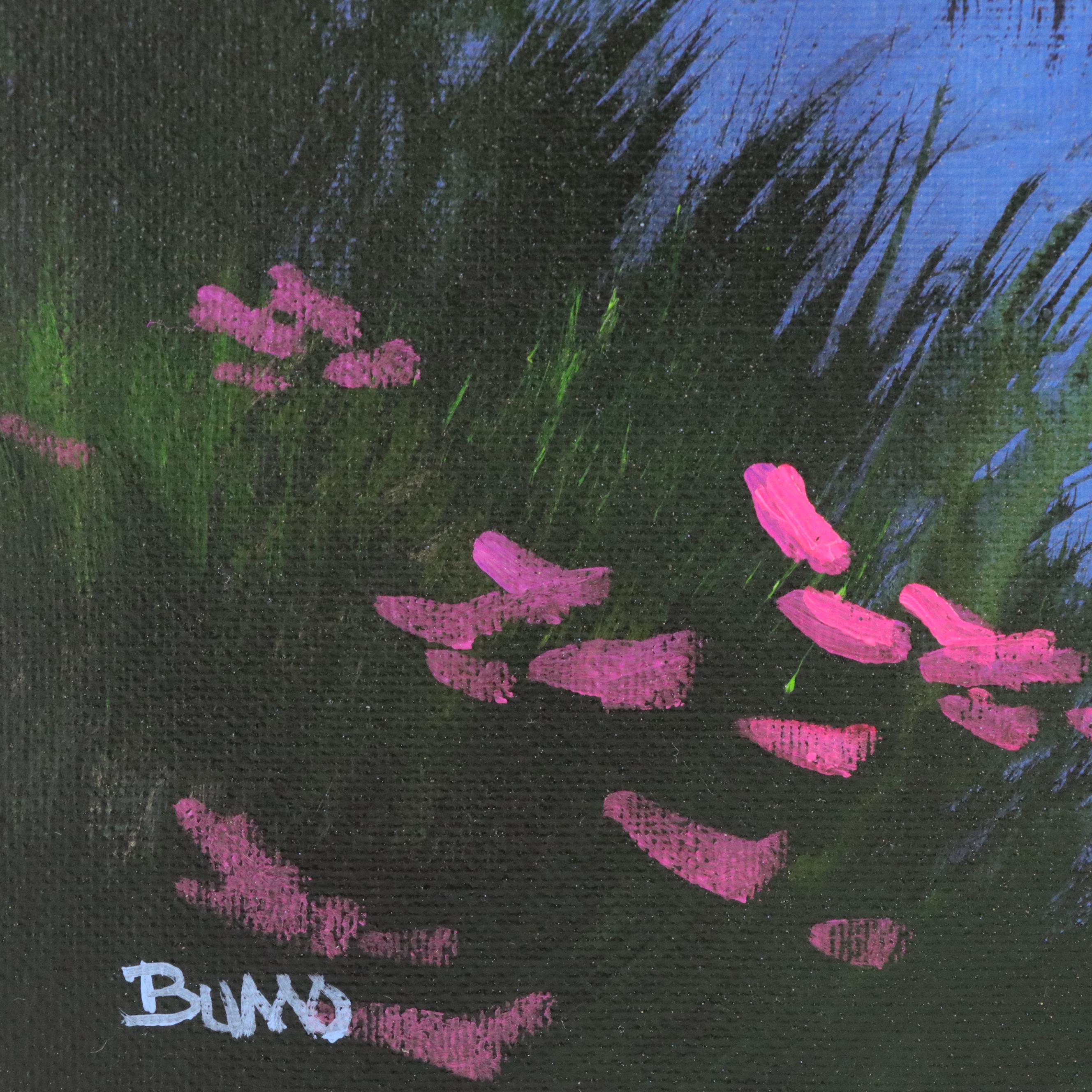 Douglas “Bumo” Johnpeer Landscape Oil Painting, 2025