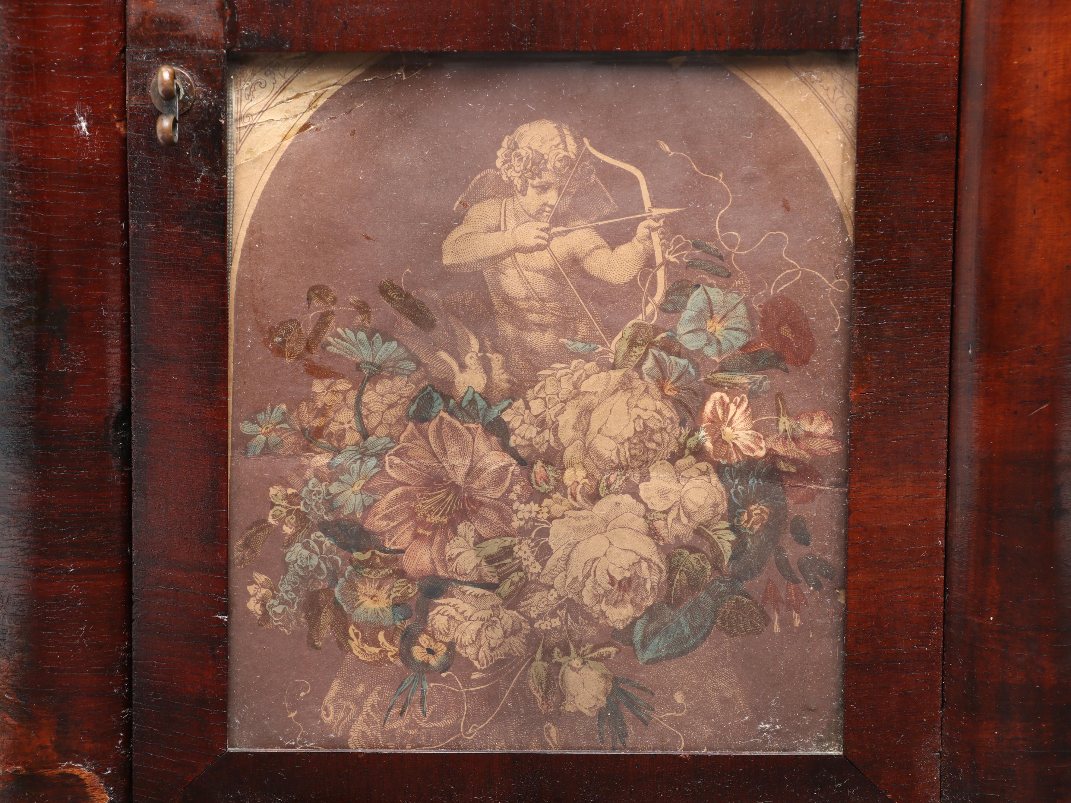 Wooden Waterbury Clock Company Hanging Wall Clock