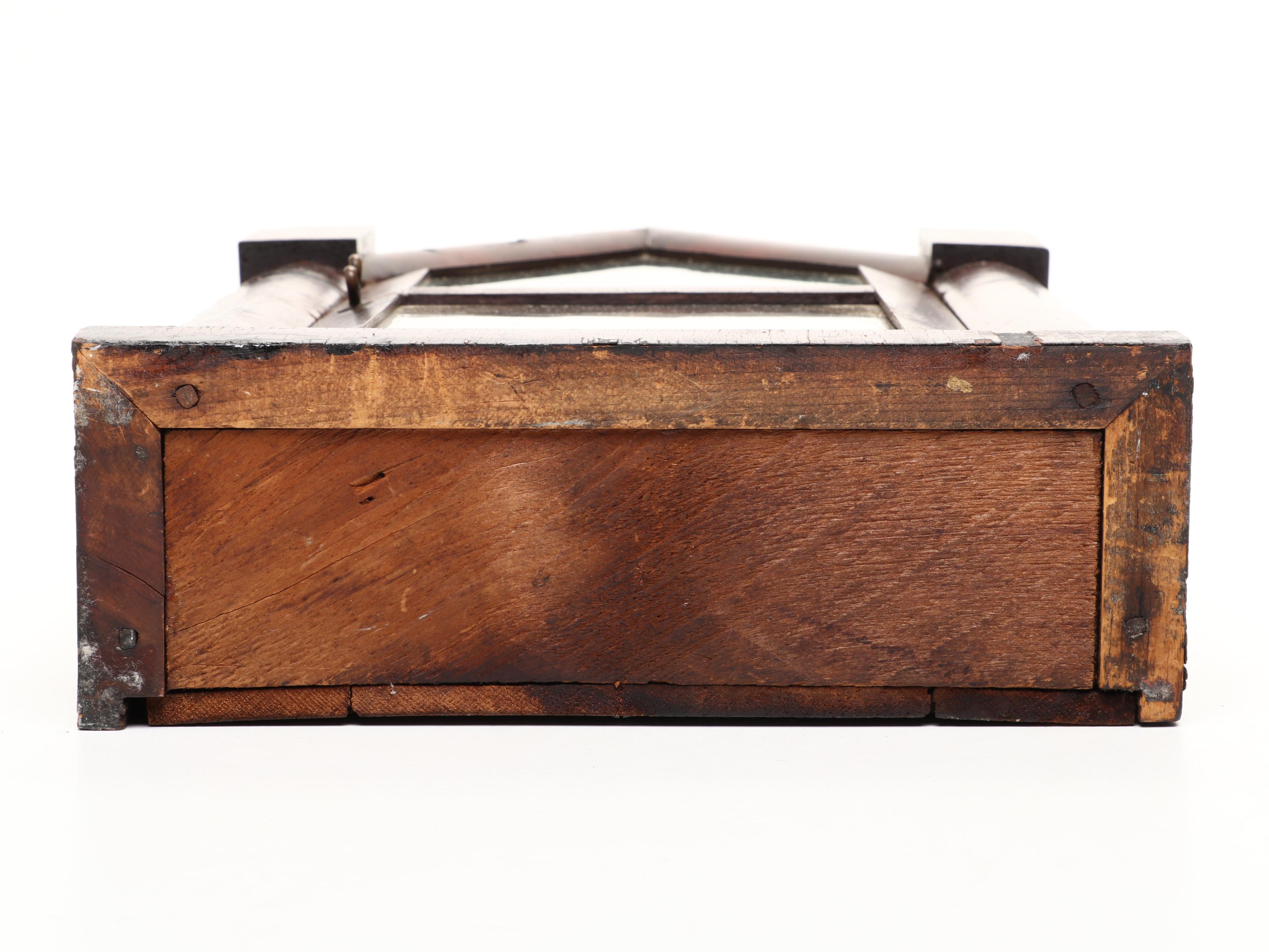 Wooden Waterbury Clock Company Hanging Wall Clock