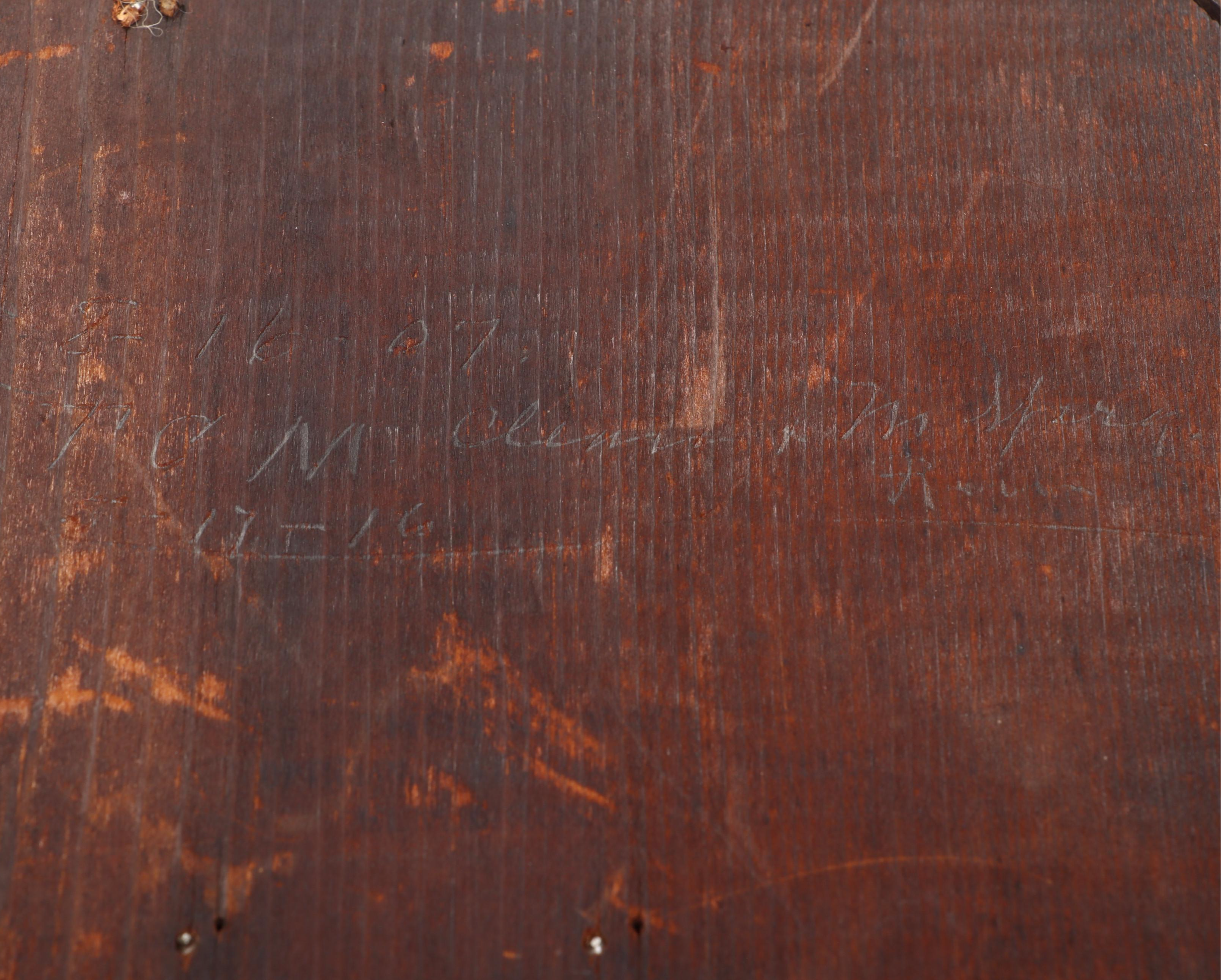 Wooden Waterbury Clock Company Hanging Wall Clock