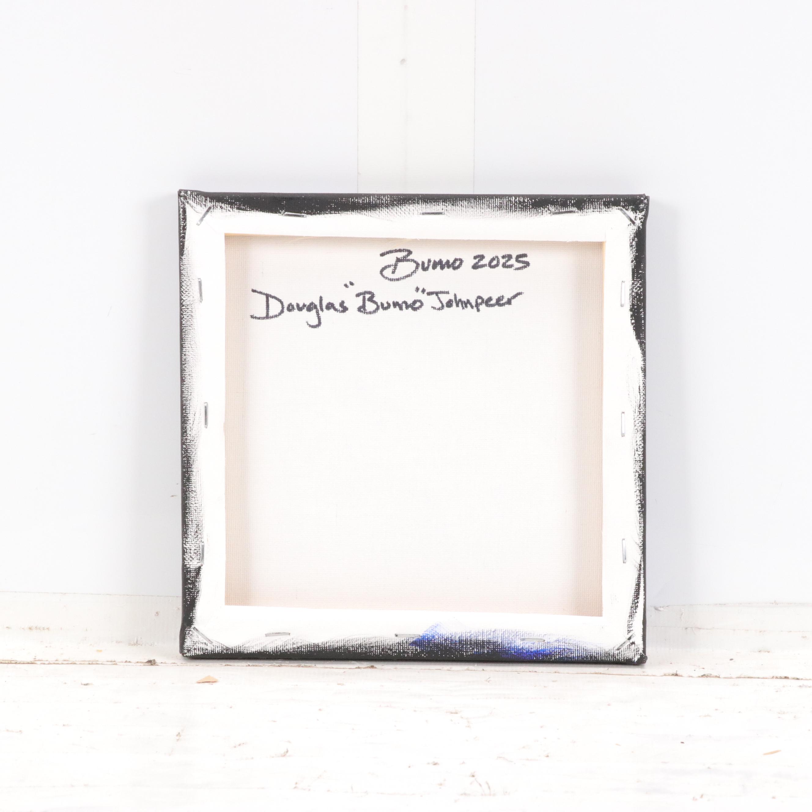 Douglas “Bumo” Johnpeer Nocturne Landscape Oil Painting, 2025