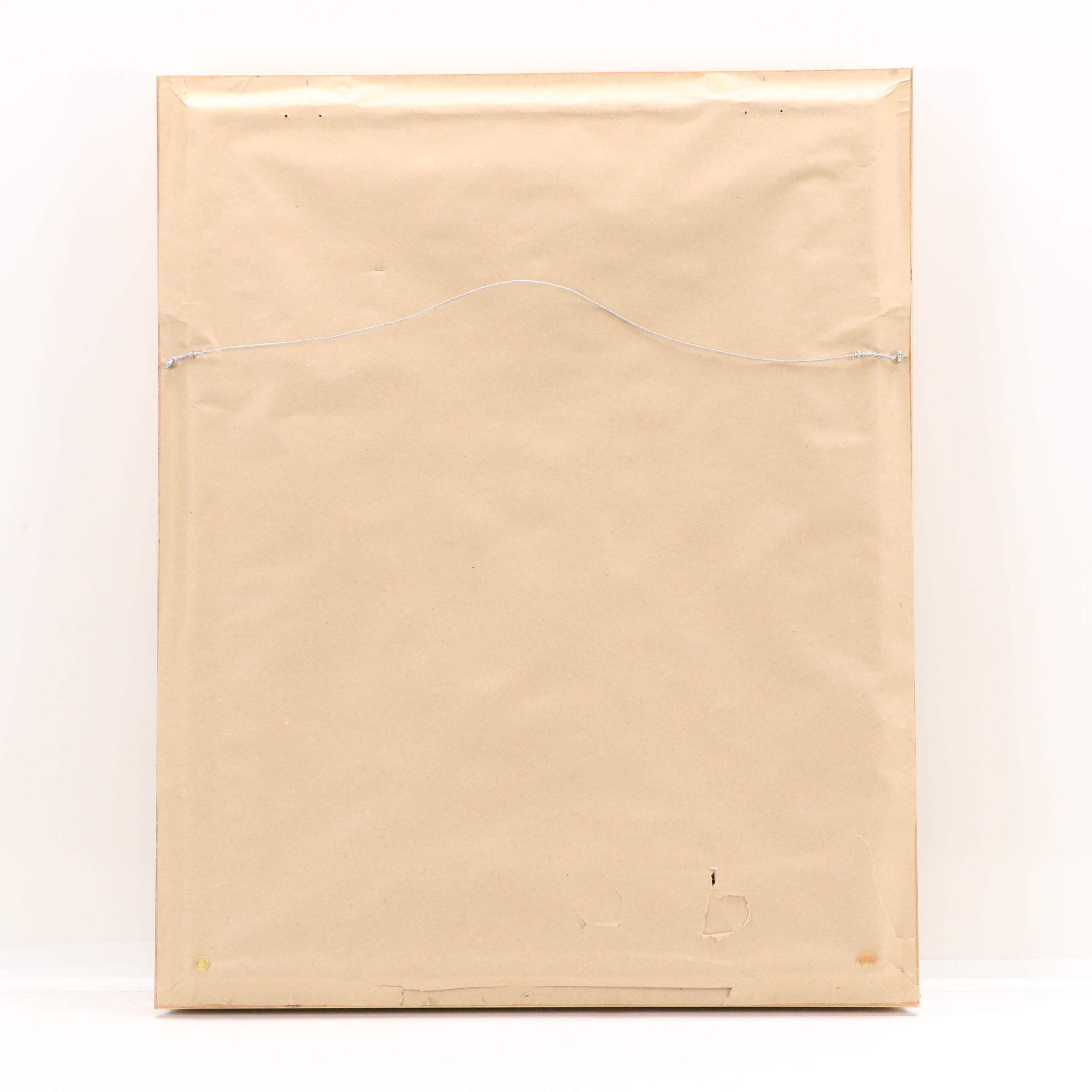 Oil Painting of English Mid-17th Century Chief Justice of the King's Bench