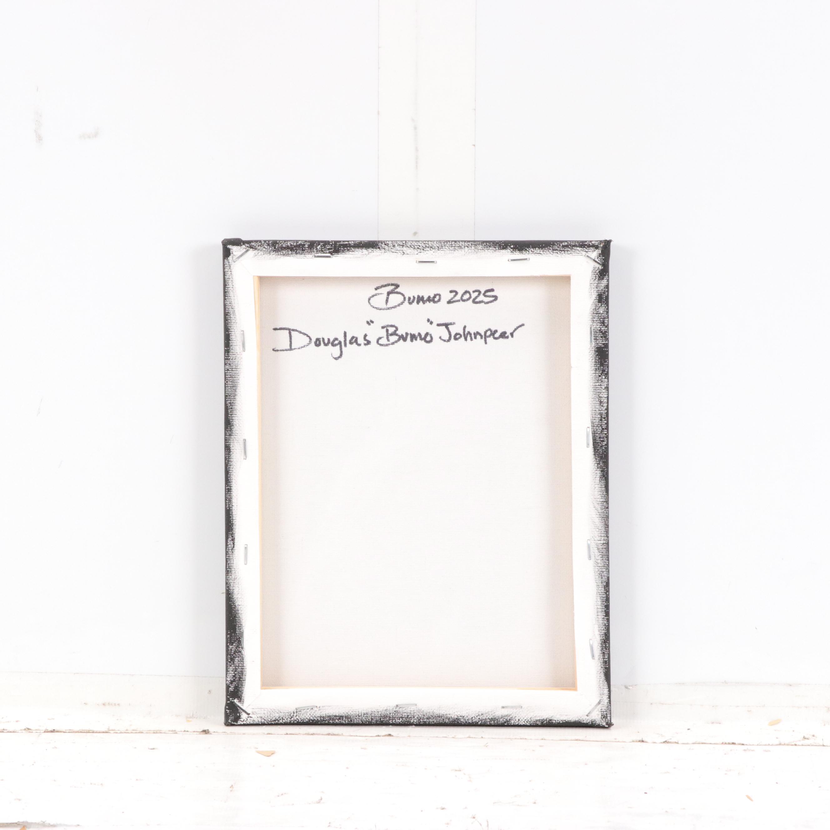 Douglas “Bumo” Johnpeer Pond Landscape Oil Painting, 2025