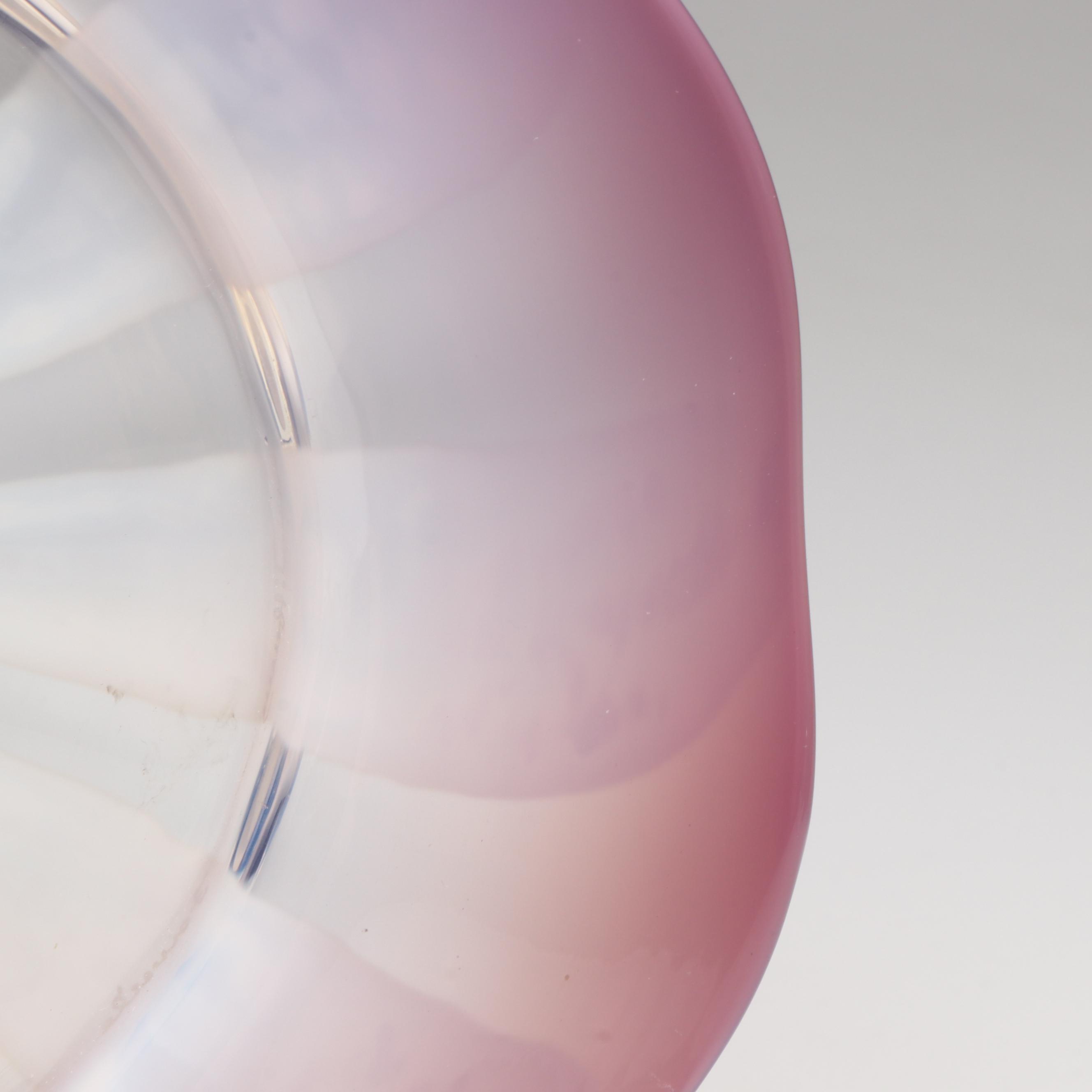 Louis Comfort Tiffany Favrile Glass Plate