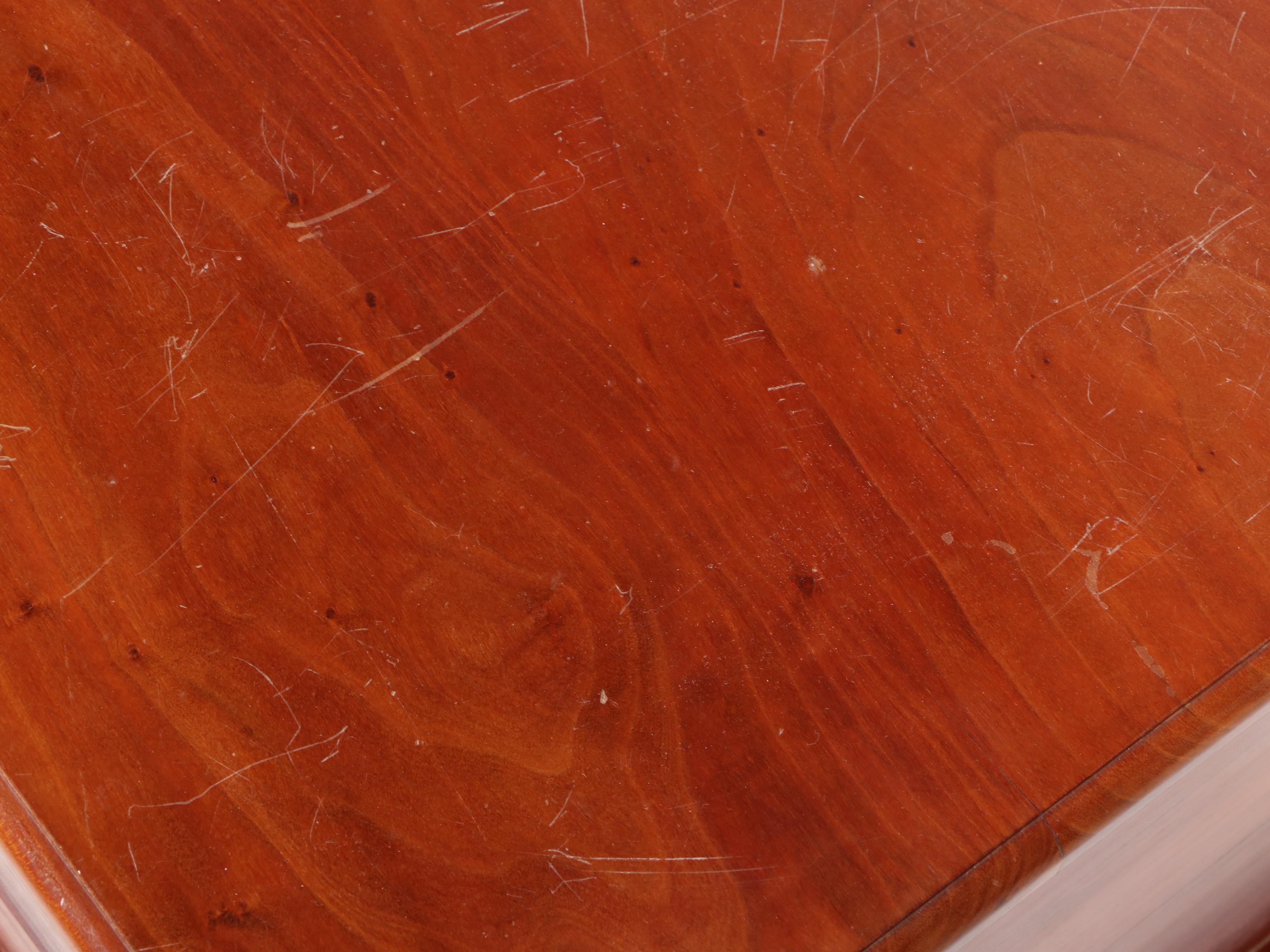 Federal Style Cherrywood Bench-Made Blanket Chest, Late 20th Century