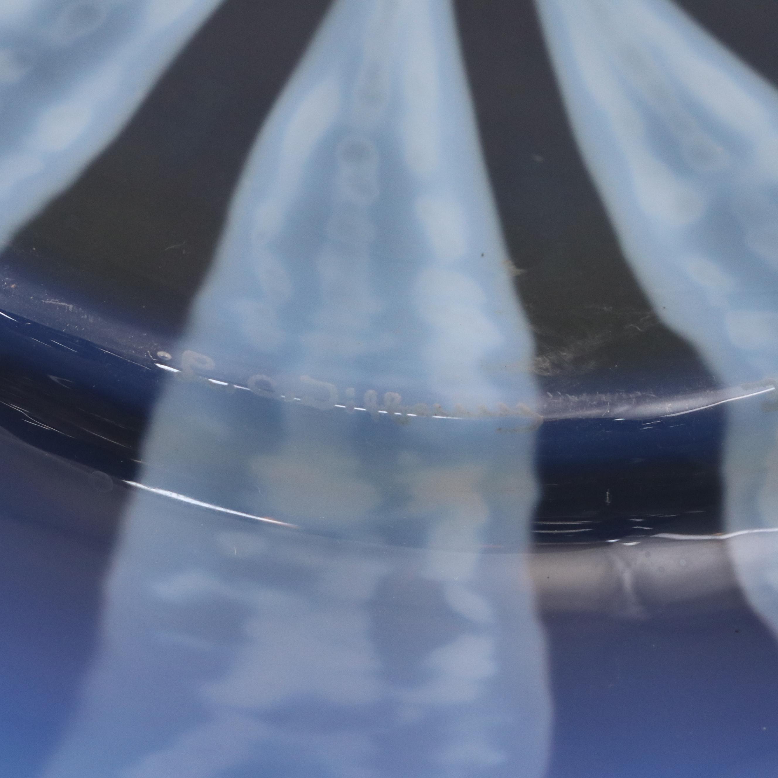 Louis Comfort Tiffany Favrile Glass Plate