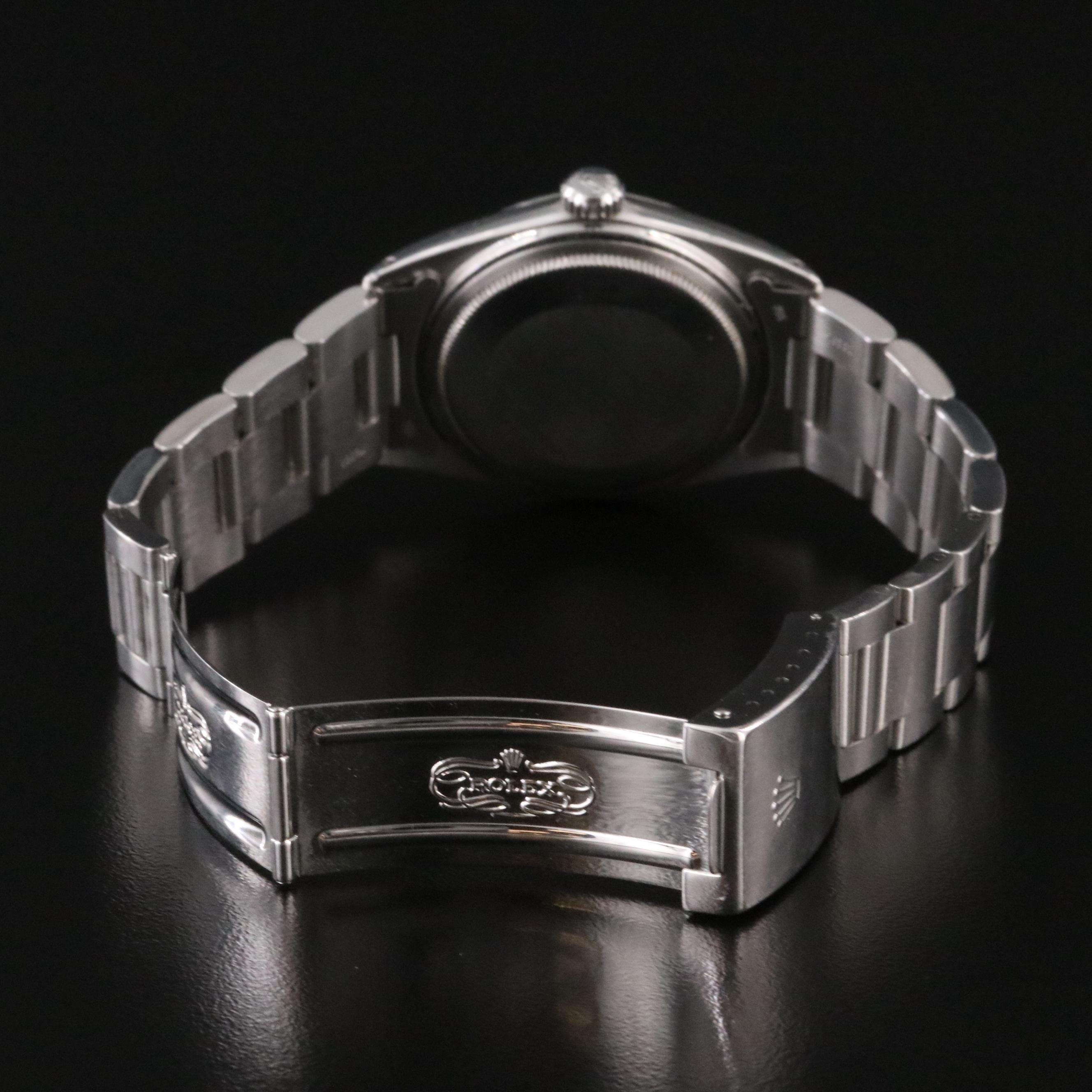 1973 Rolex Engine Turned Bezel Pie Pan Dial Datejust Watch