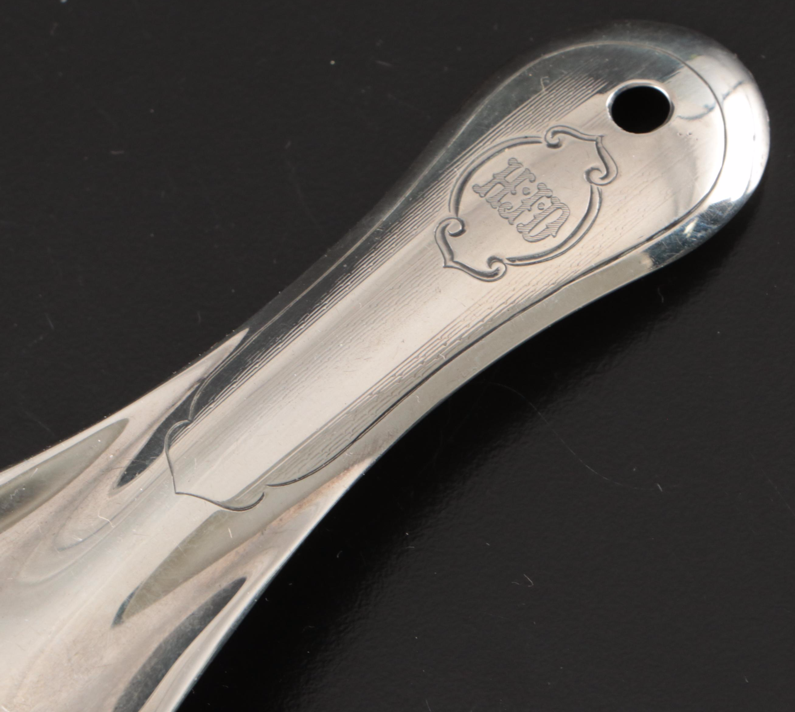 Gorham Sterling Silver Men's Shoe Horn and Brush with Other Sterling Shoe Horns