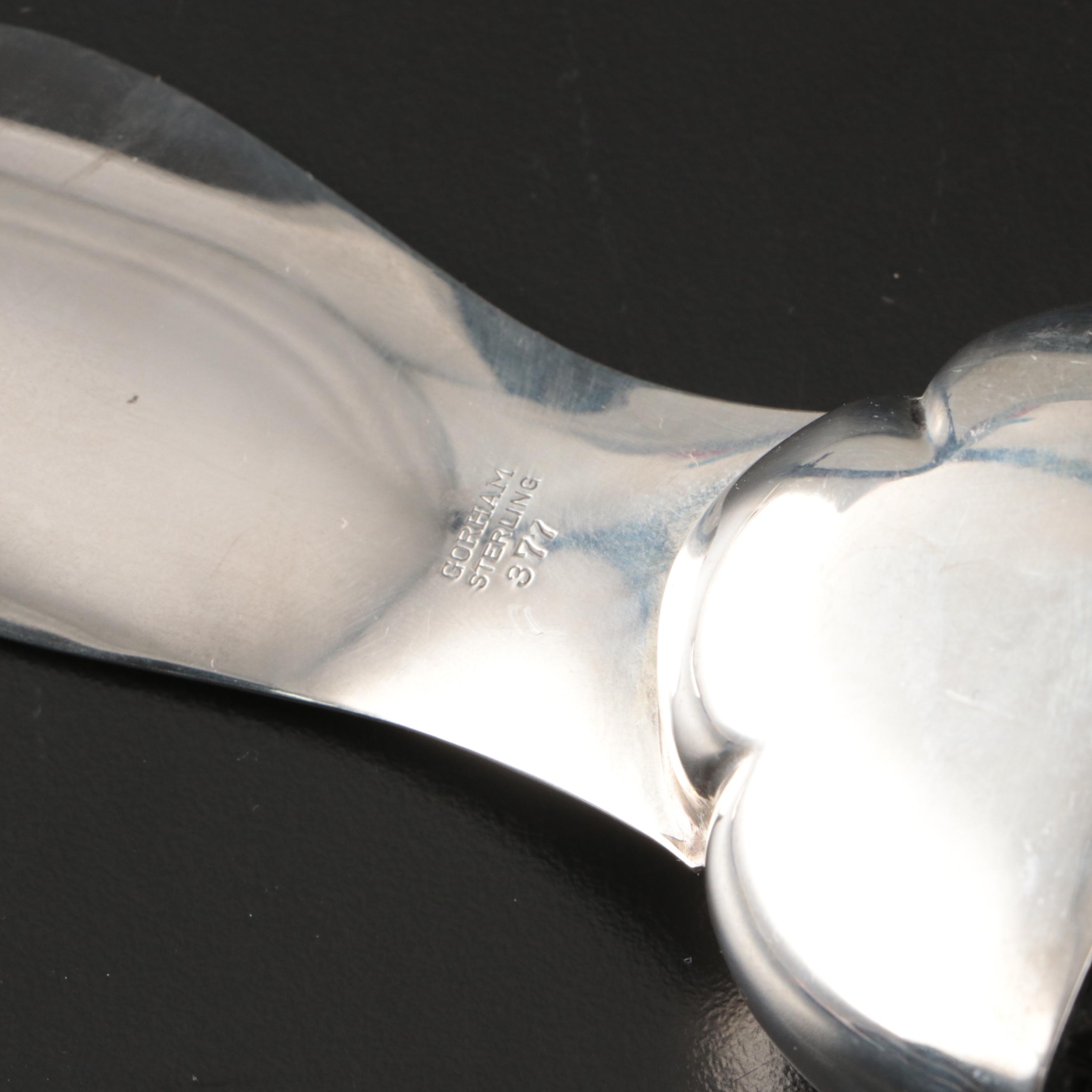Gorham Sterling Silver Men's Shoe Horn and Brush with Other Sterling Shoe Horns