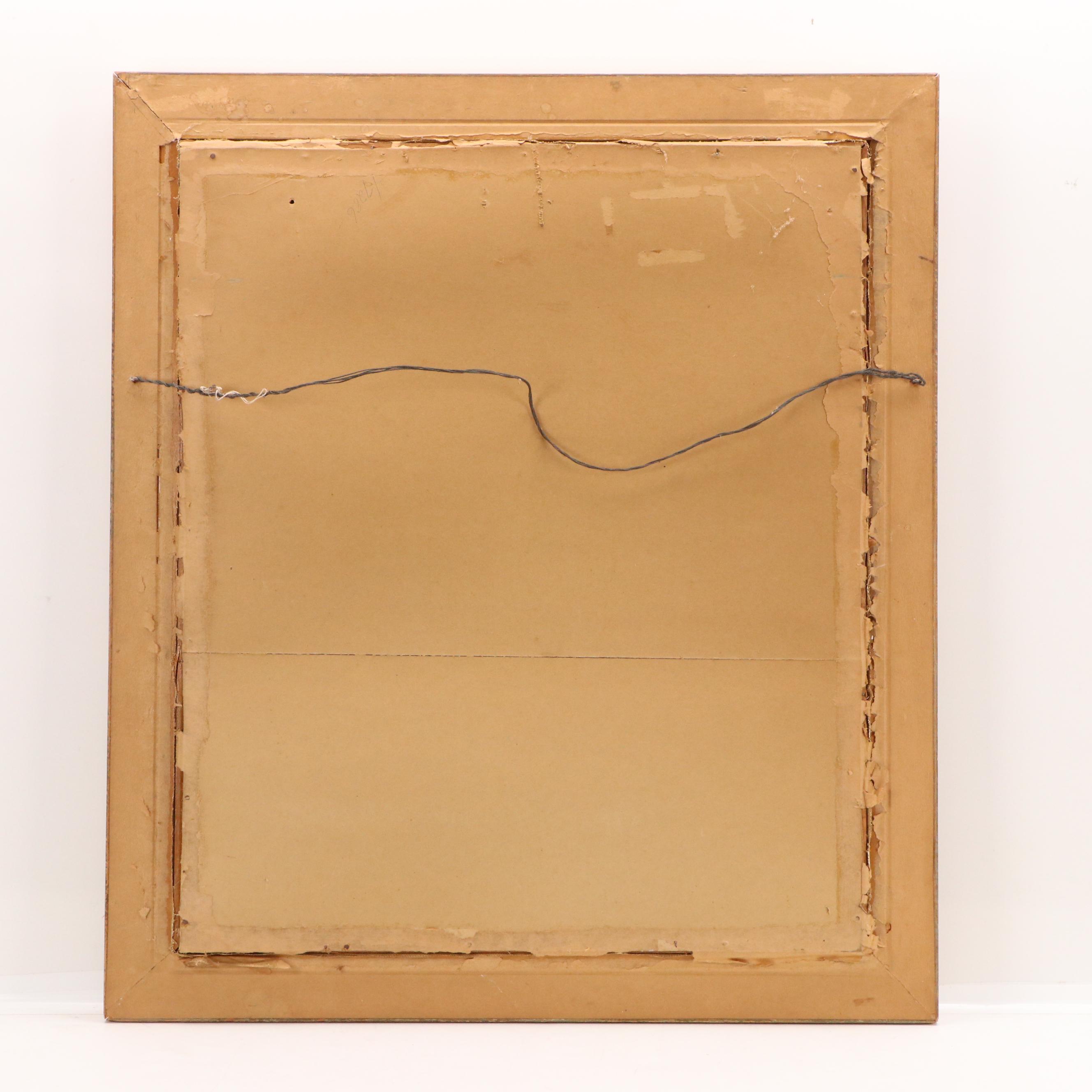 Georg Arnold-Graboné Oil Painting with Sailboat Reflections, 20th Century