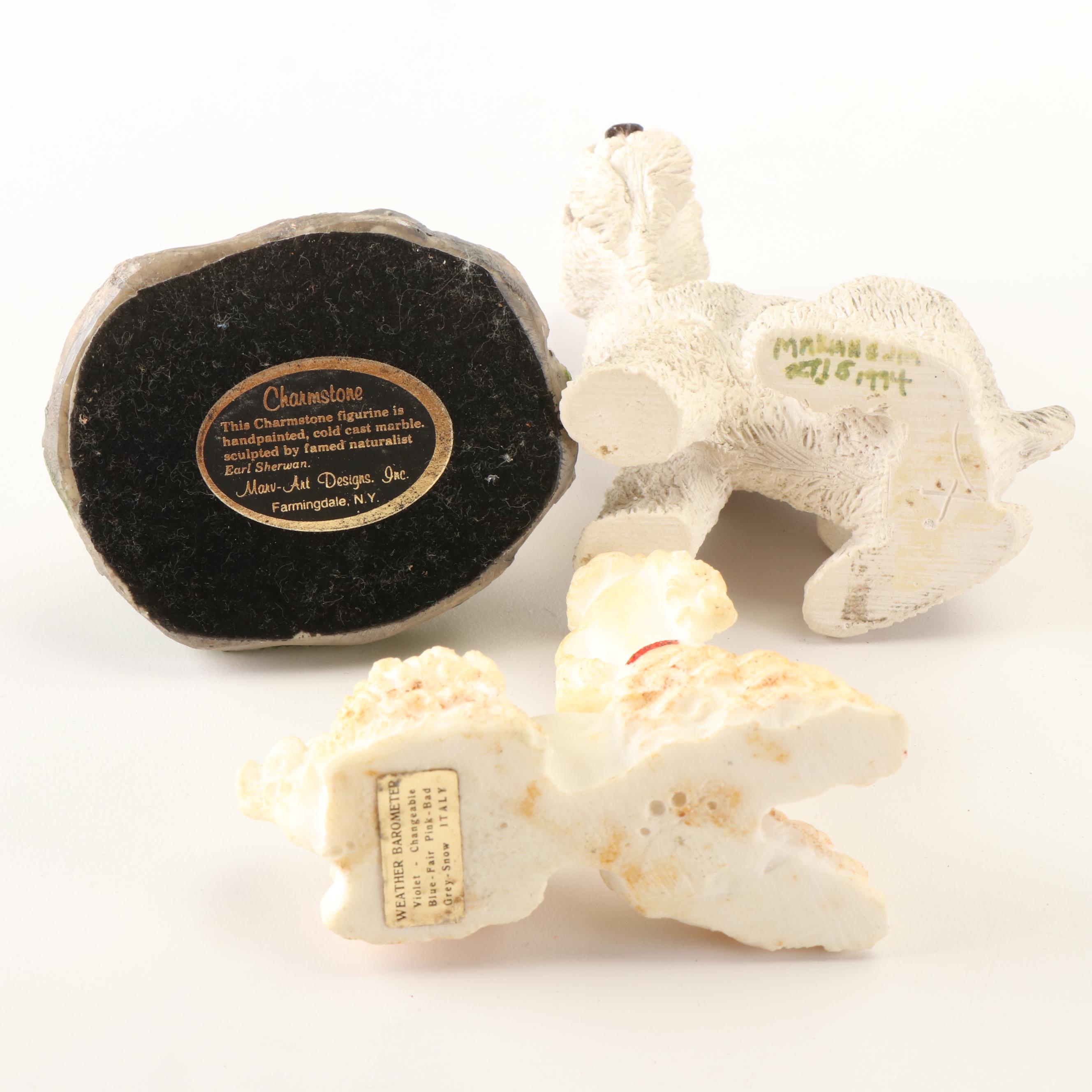 Charmstone, K's Collection Easter & Thanksgiving Seasonal Figures, Napkin Rings