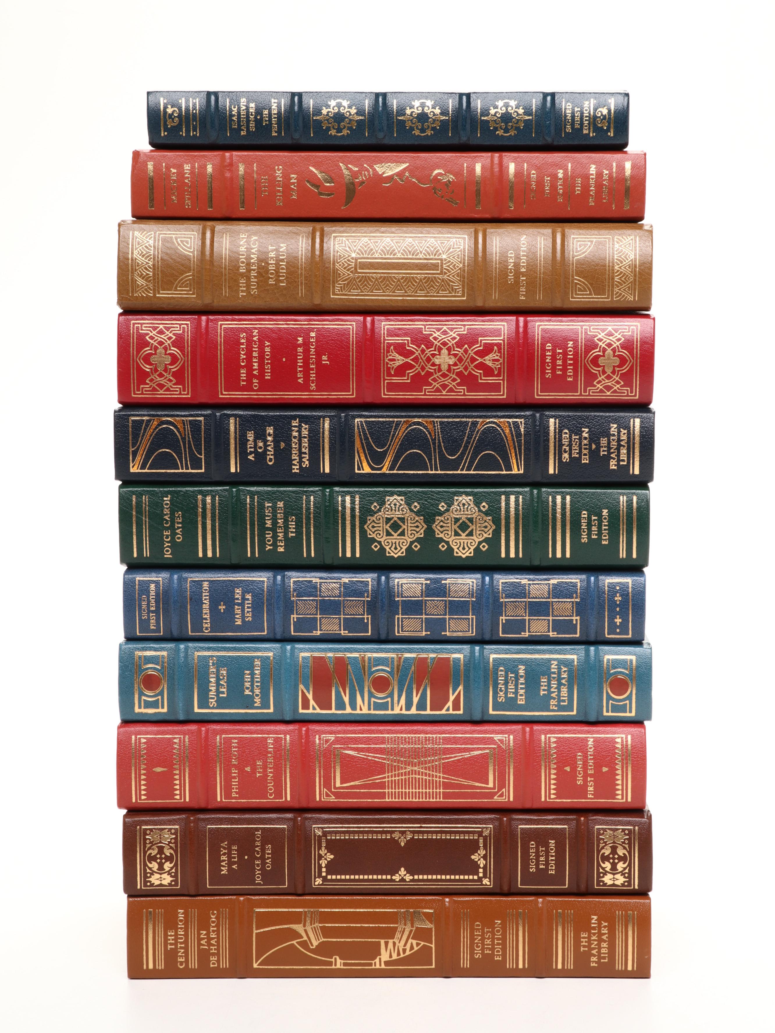 Franklin Library Signed First Edition "The Centurion" by Jan De Hartog and More