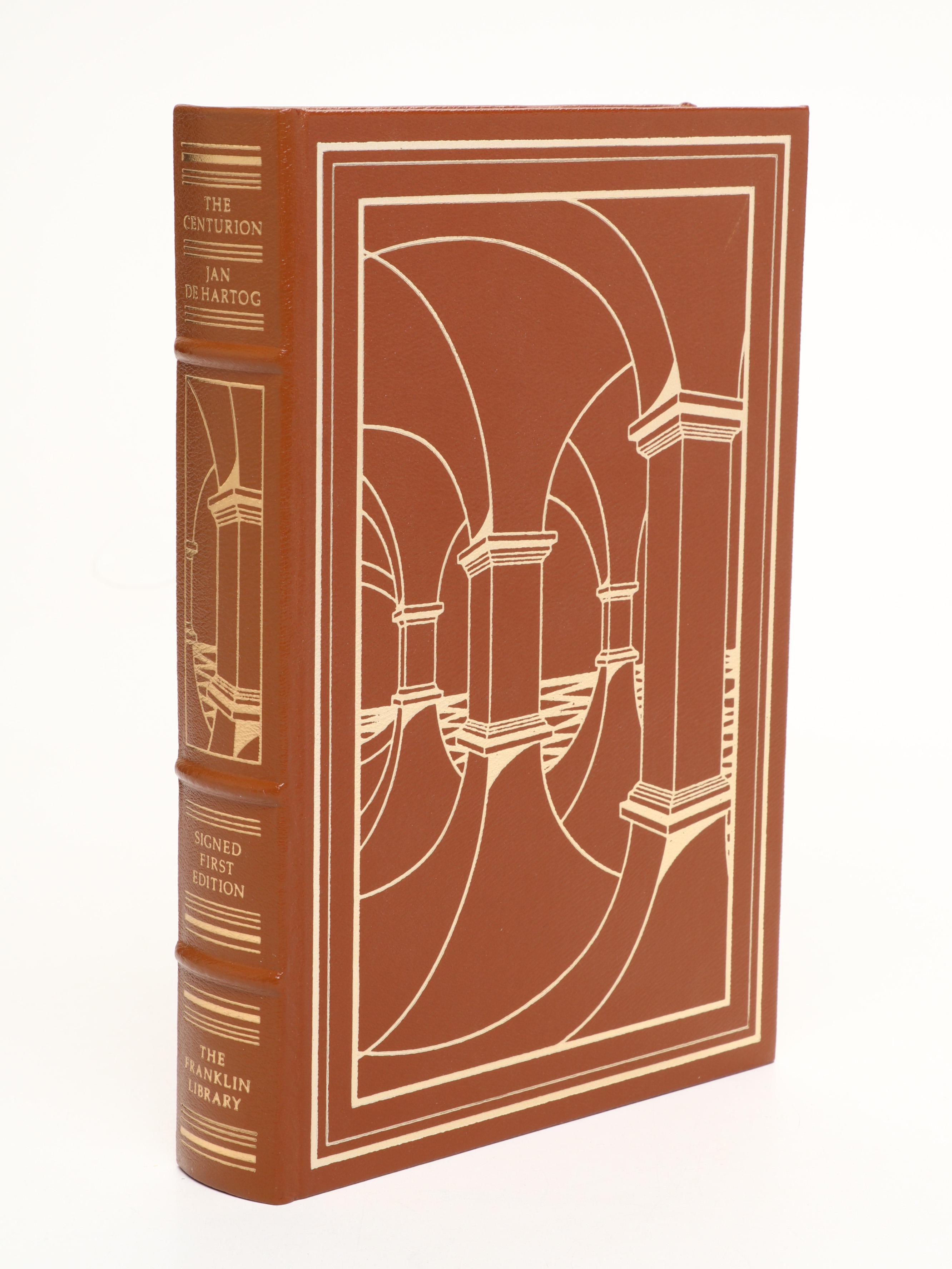 Franklin Library Signed First Edition "The Centurion" by Jan De Hartog and More