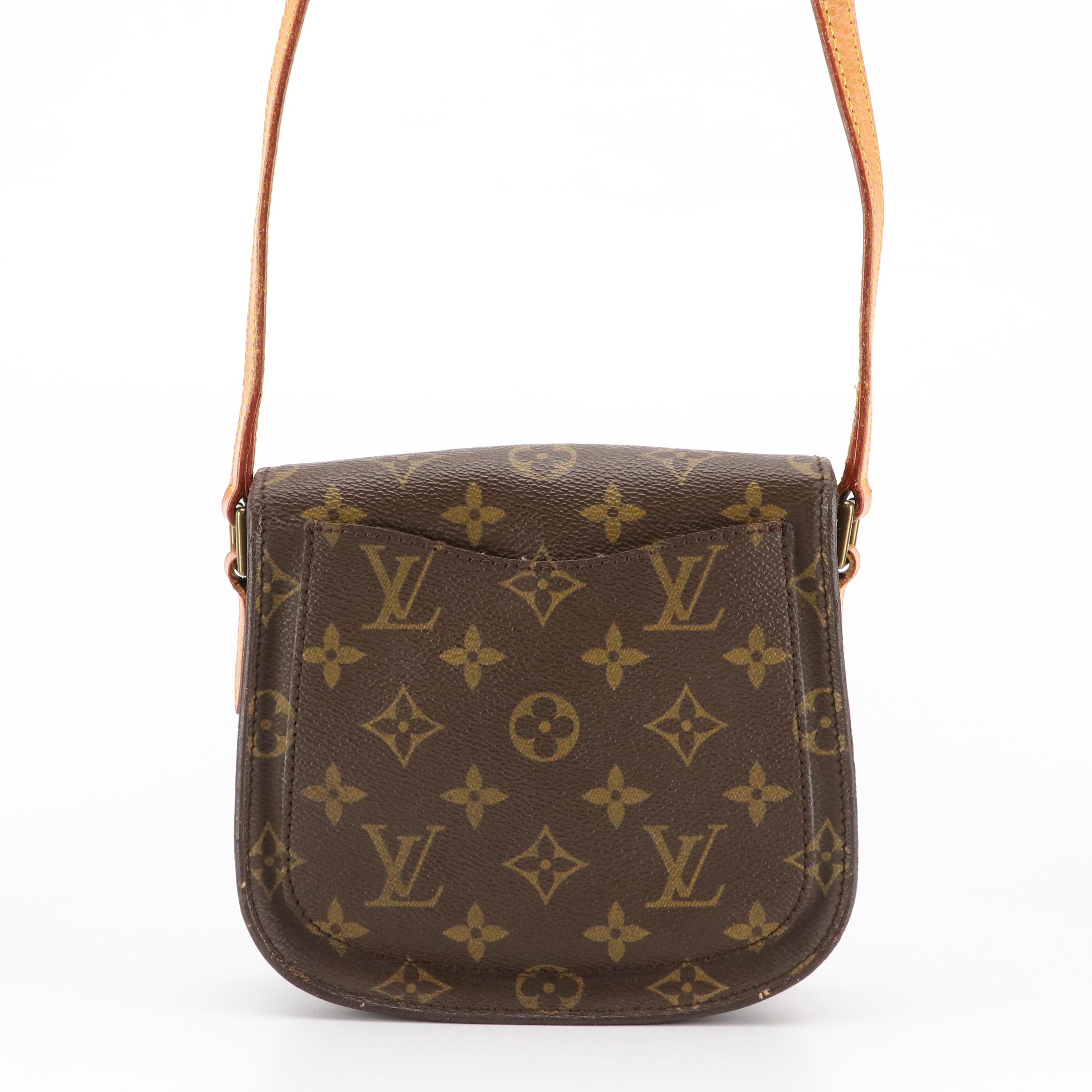 Louis Vuitton St. Cloud PM Bag in Monogram Canvas and Vachetta Leather