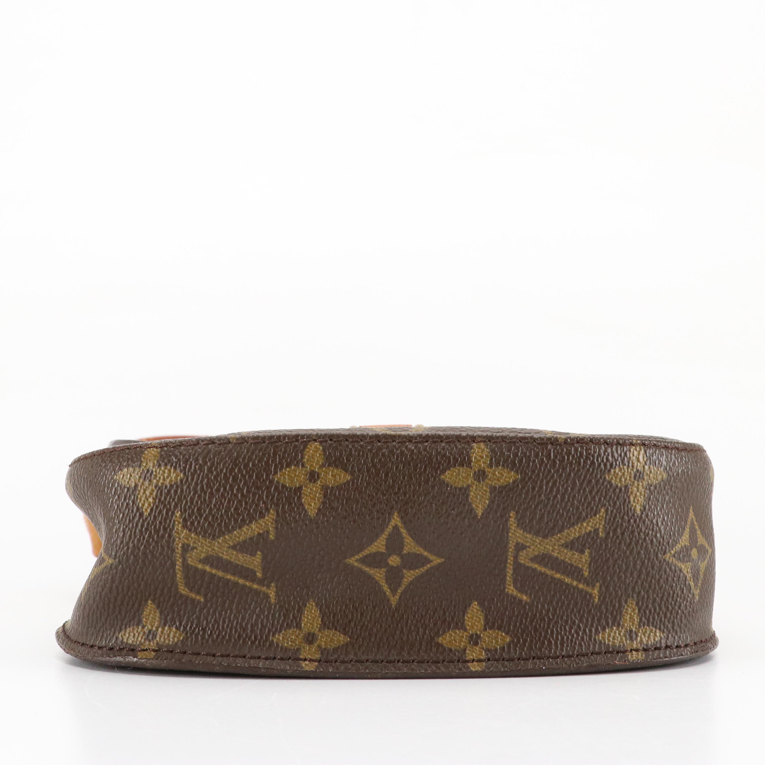 Louis Vuitton St. Cloud PM Bag in Monogram Canvas and Vachetta Leather