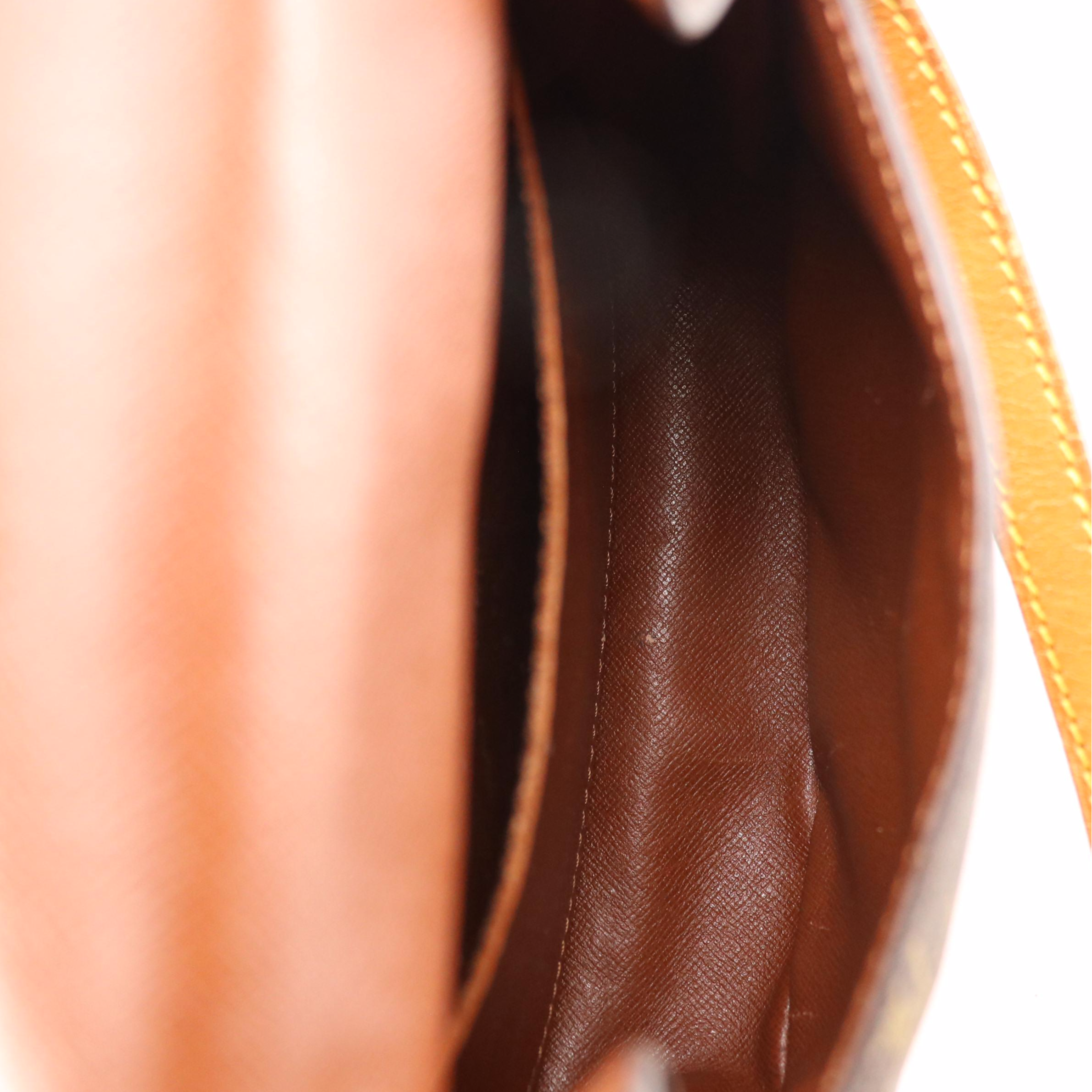 Louis Vuitton St. Cloud PM Bag in Monogram Canvas and Vachetta Leather