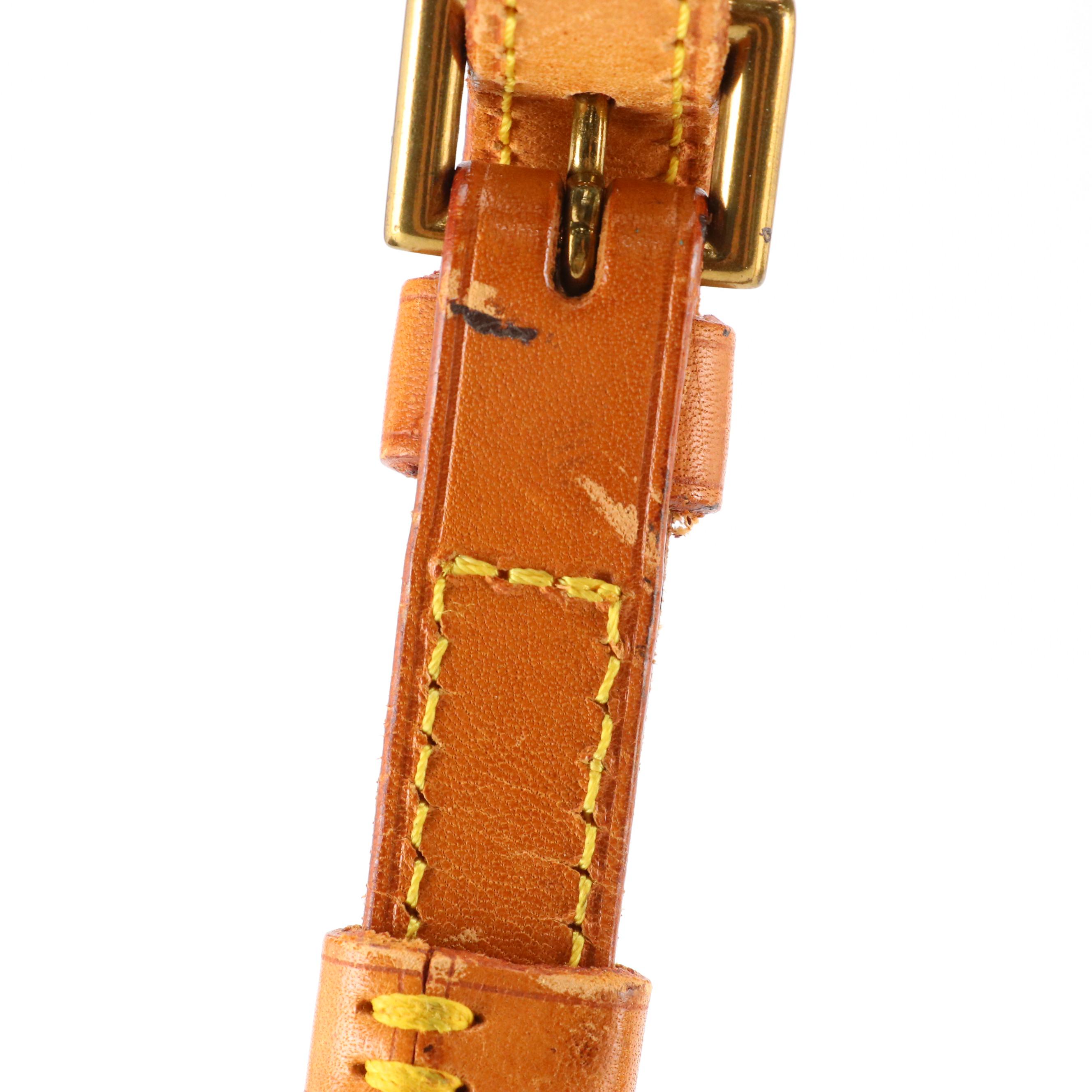 Louis Vuitton St. Cloud PM Bag in Monogram Canvas and Vachetta Leather