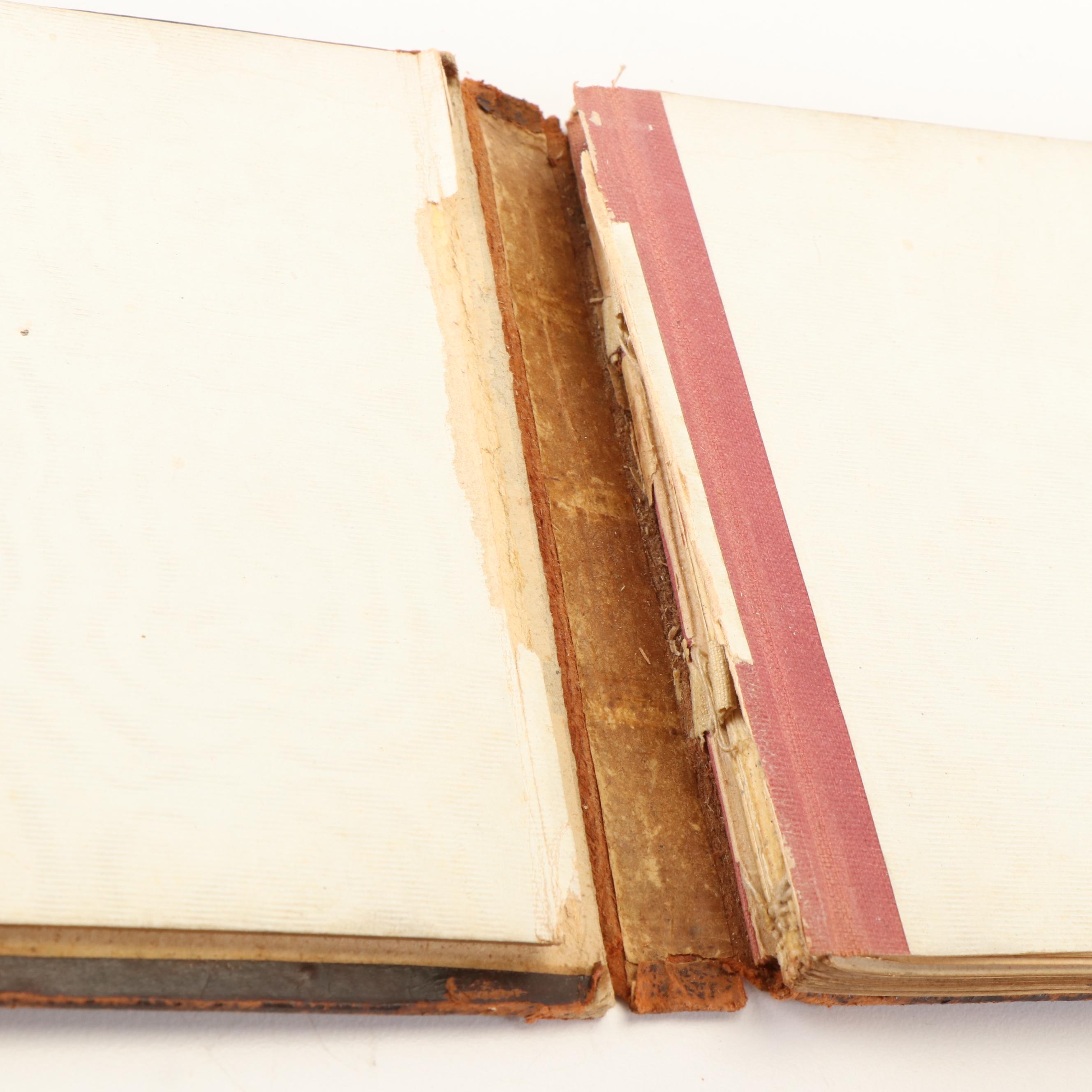 Mississippi, Louisiana, Texas with More Postcards and Autograph Book