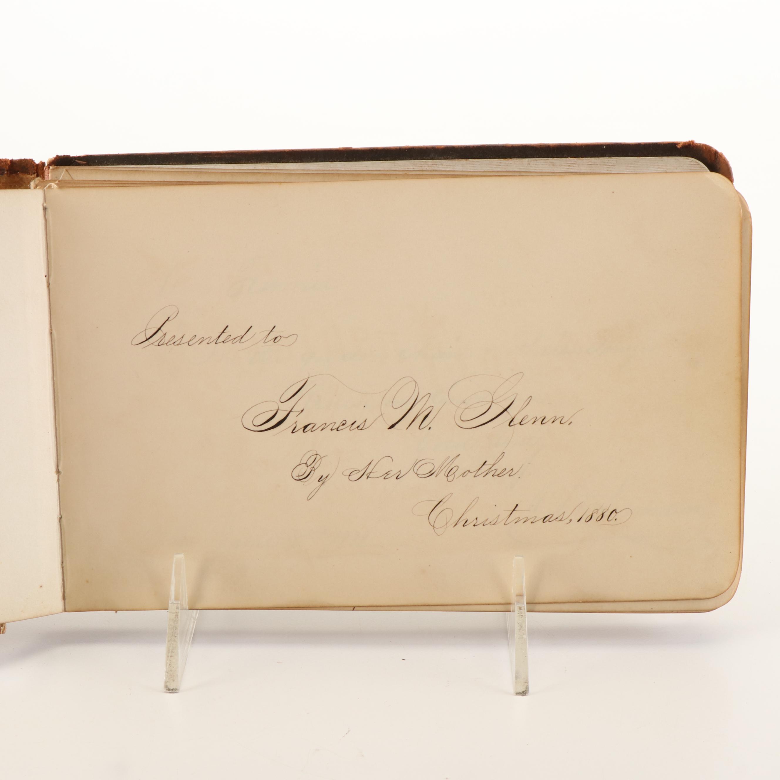 Mississippi, Louisiana, Texas with More Postcards and Autograph Book