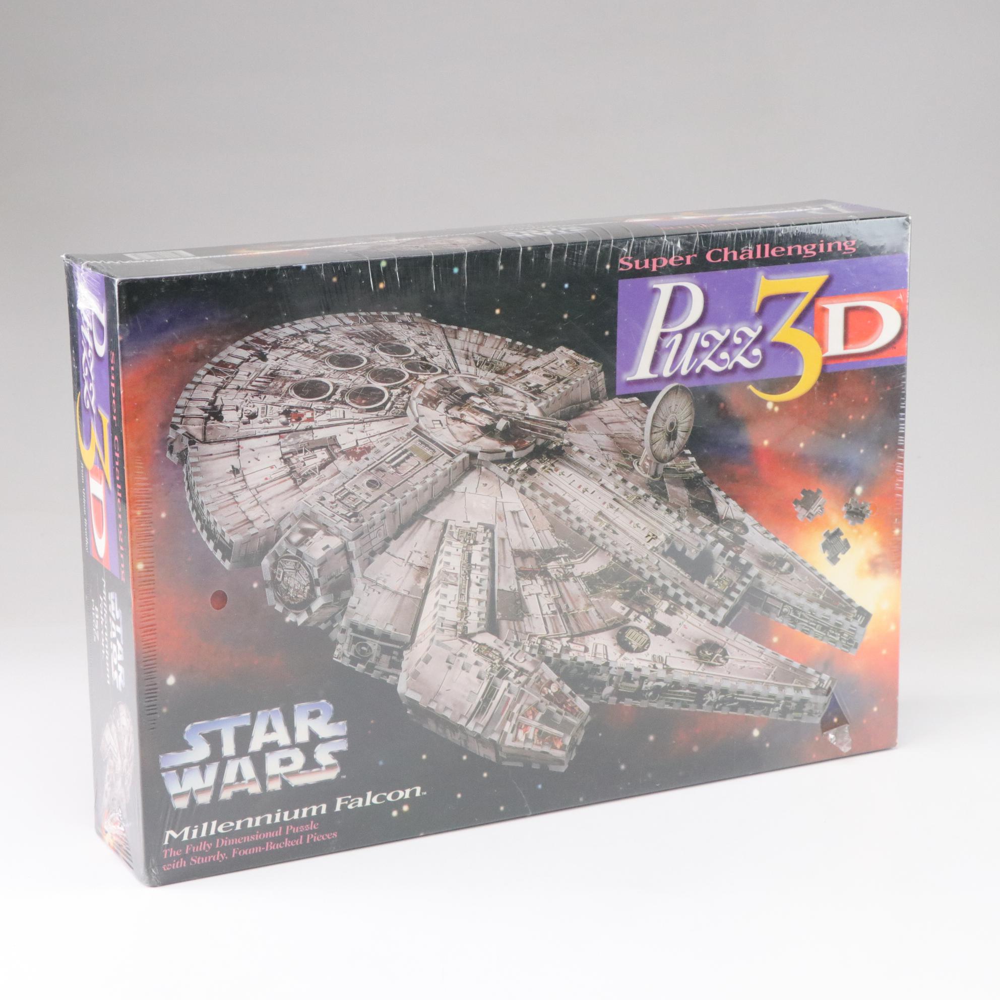 Sealed Star Wars Millennium Falcon 3D Puzzle, 1995