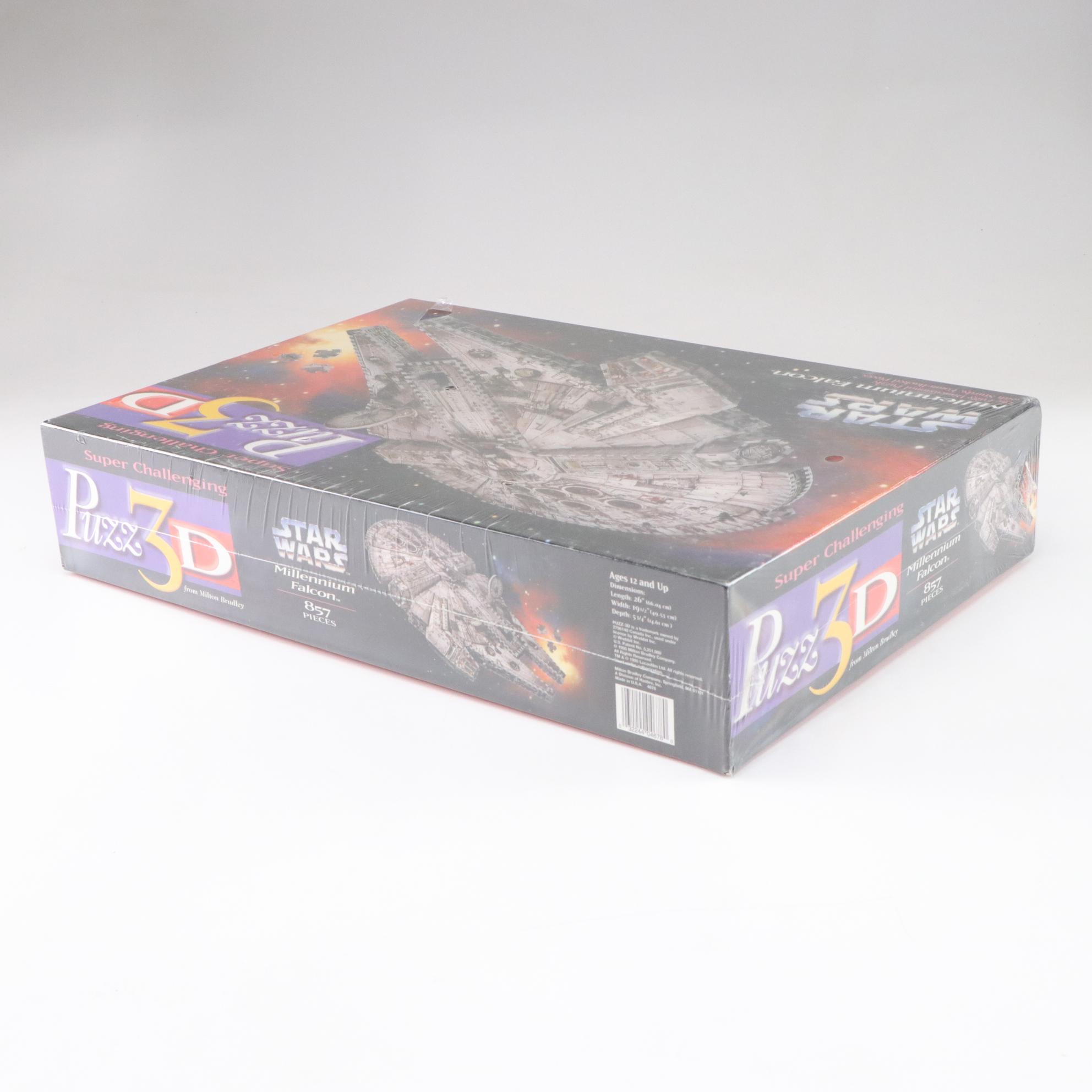 Sealed Star Wars Millennium Falcon 3D Puzzle, 1995