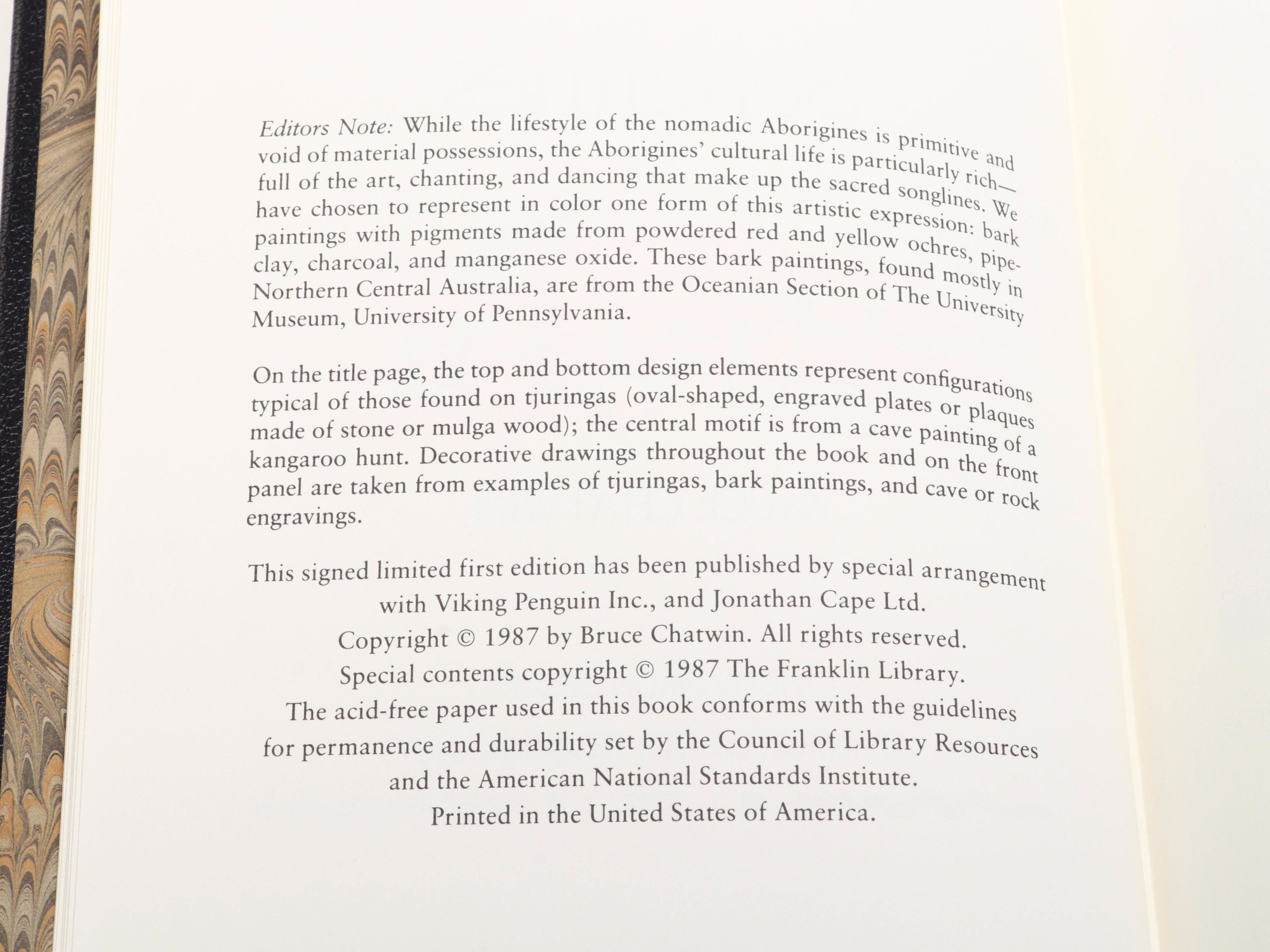 Franklin Library Signed First Edition "Travels" by Michael Crichton and More