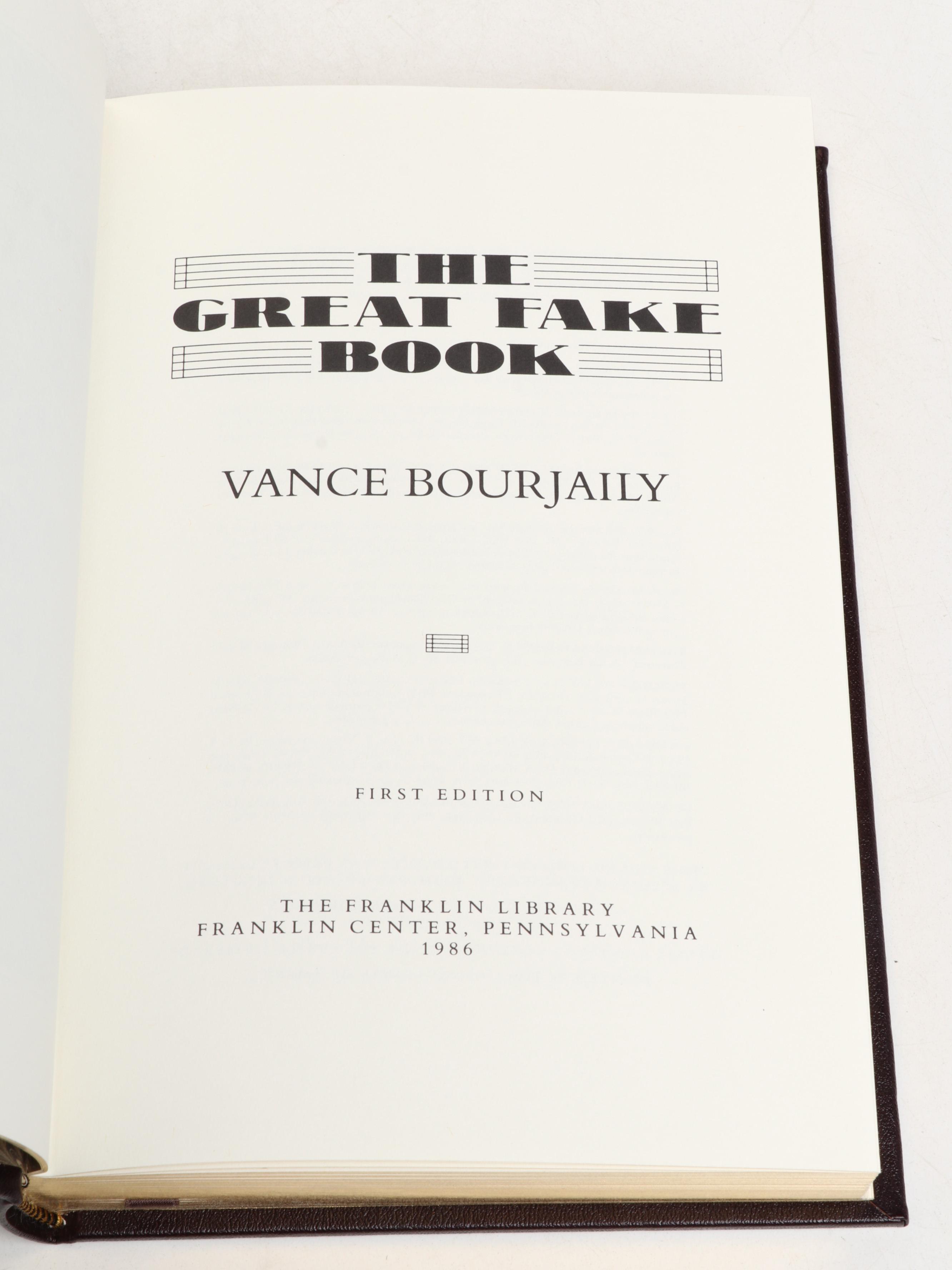 Franklin Library Signed First Edition "Travels" by Michael Crichton and More