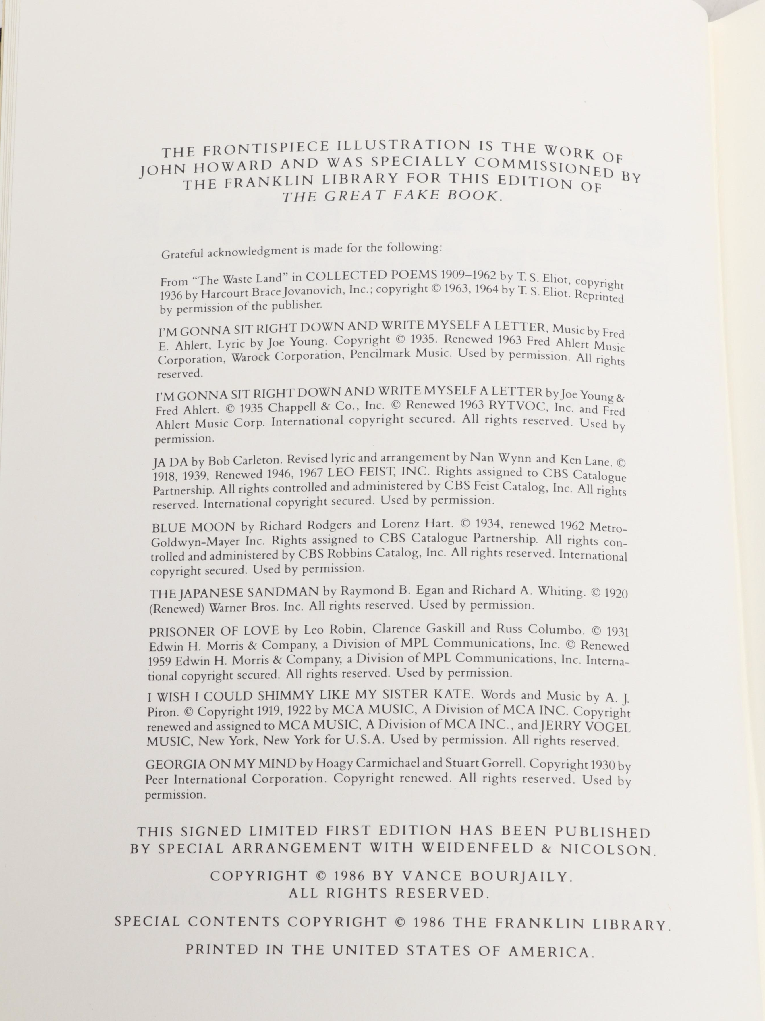 Franklin Library Signed First Edition "Travels" by Michael Crichton and More