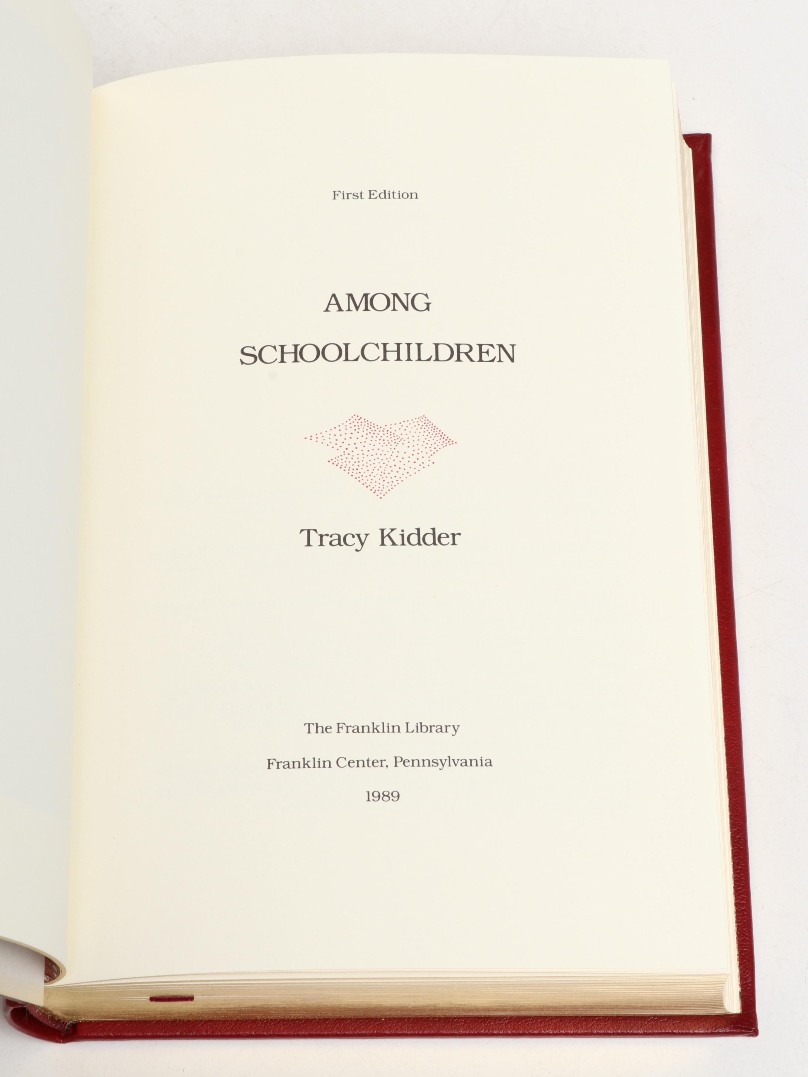 Franklin Library Signed First Edition "Travels" by Michael Crichton and More