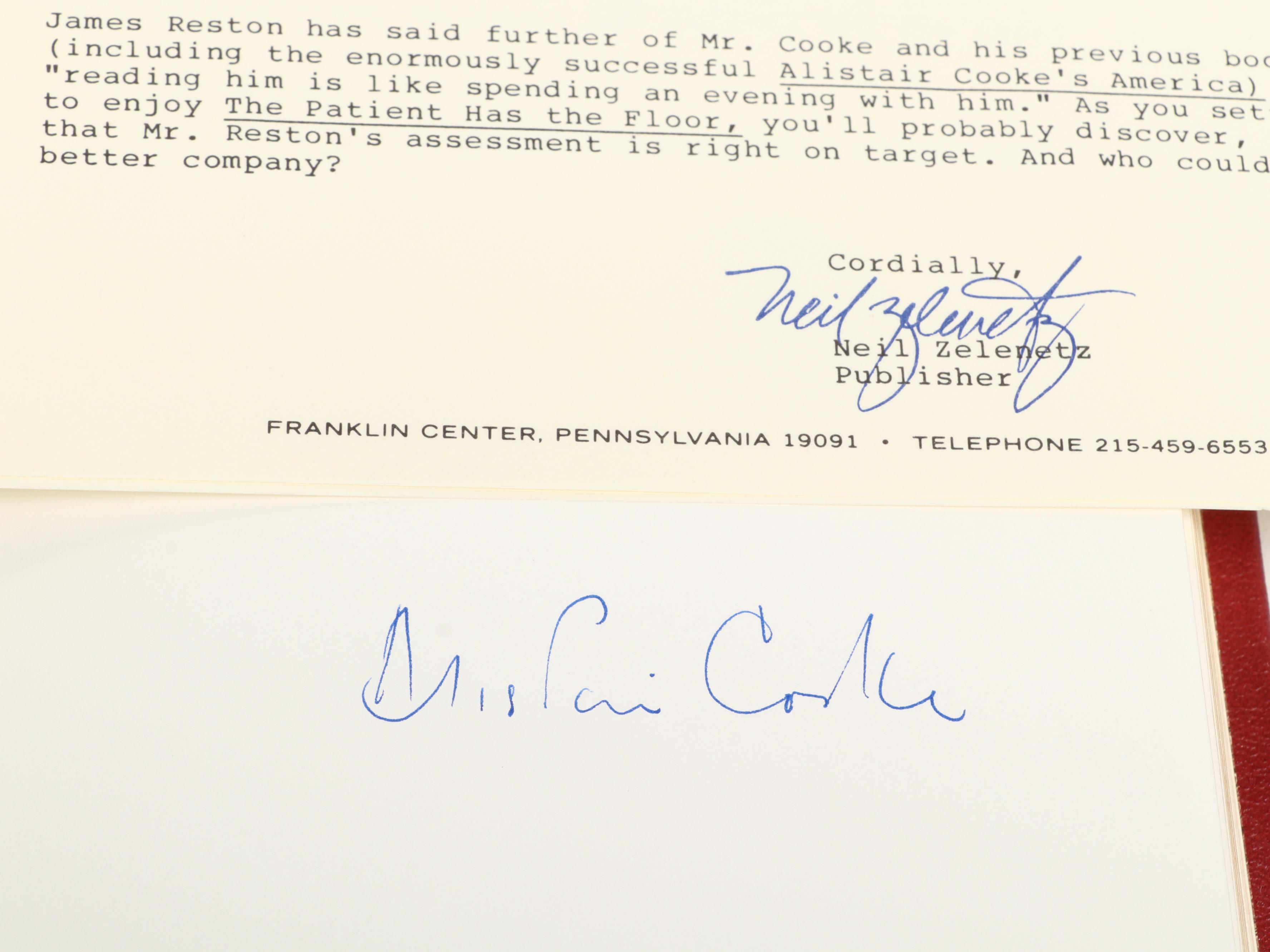 Franklin Library Signed First Edition "Travels" by Michael Crichton and More