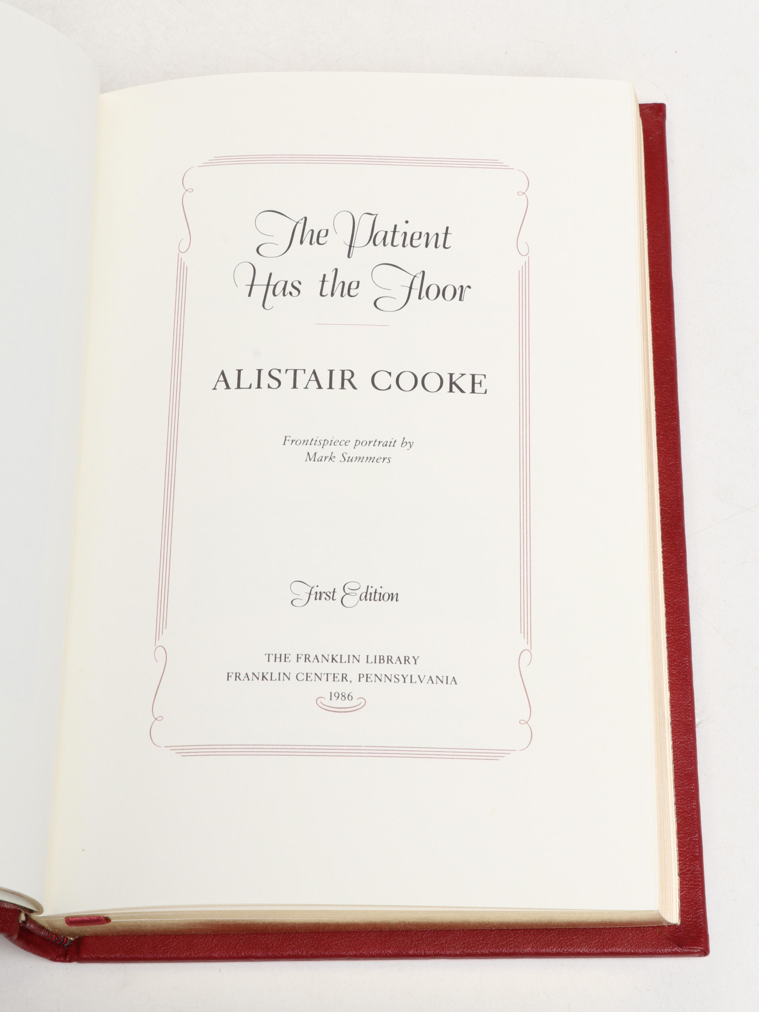 Franklin Library Signed First Edition "Travels" by Michael Crichton and More