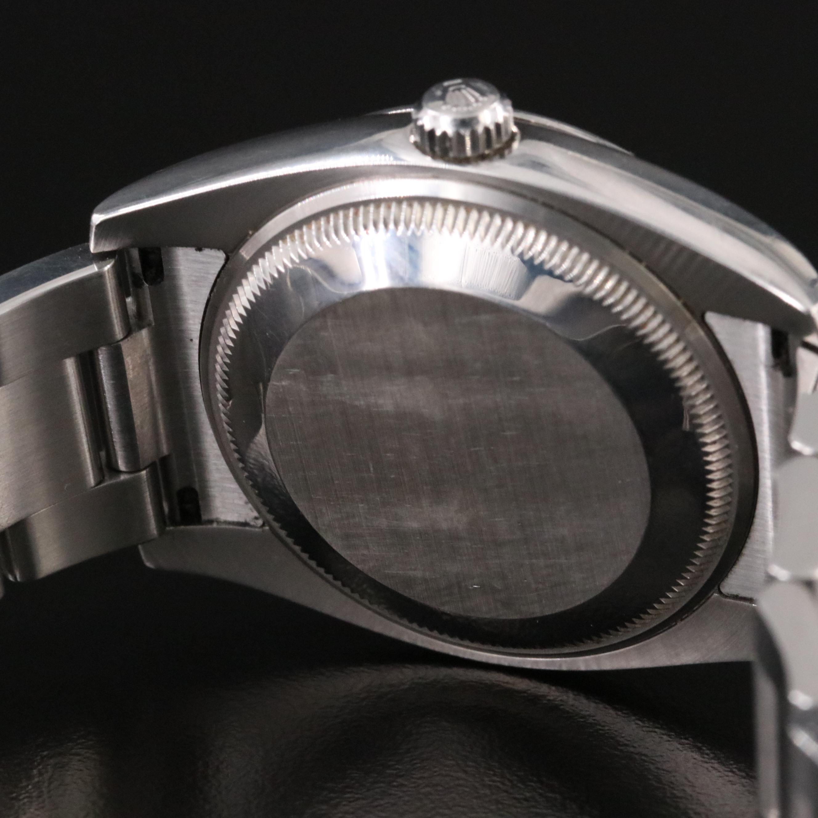 Rolex Oyster Perpetual 114200 Olive Green 34mm Steel Automatic Watch